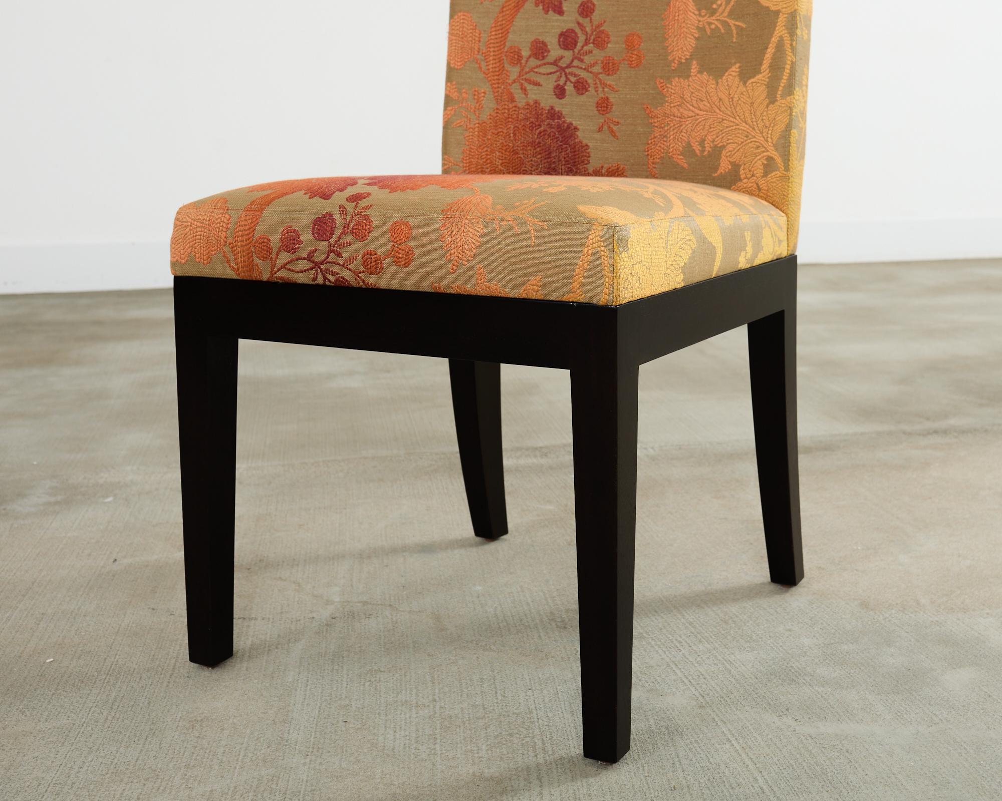 Set of Eight Christian Liaigre Holly Hunt Barbuda Dining Chairs 5