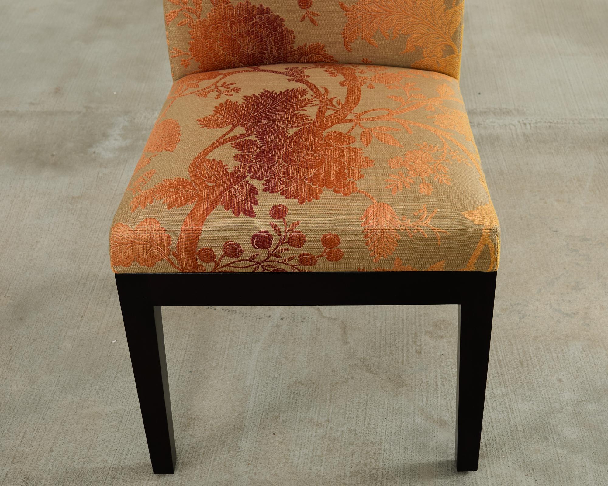 Set of Eight Christian Liaigre Holly Hunt Barbuda Dining Chairs 7