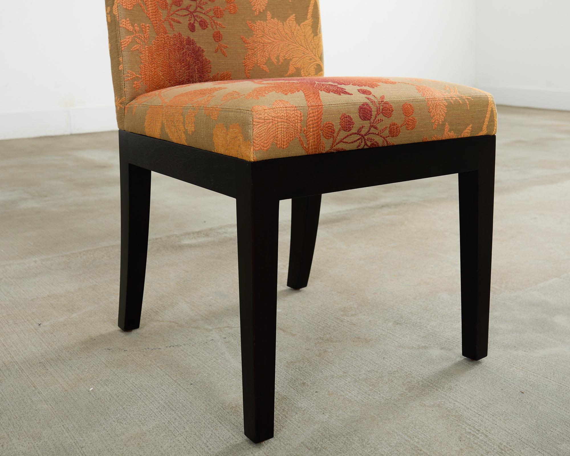Set of Eight Christian Liaigre Holly Hunt Barbuda Dining Chairs 10