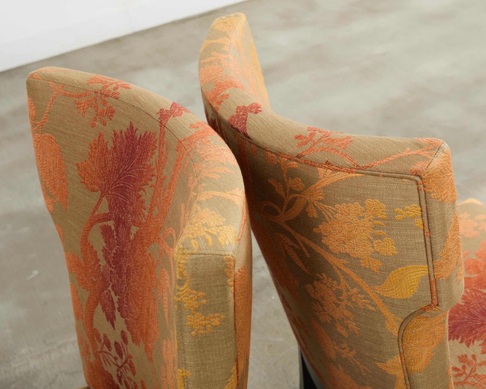 Contemporary Set of Eight Christian Liaigre Holly Hunt Barbuda Dining Chairs
