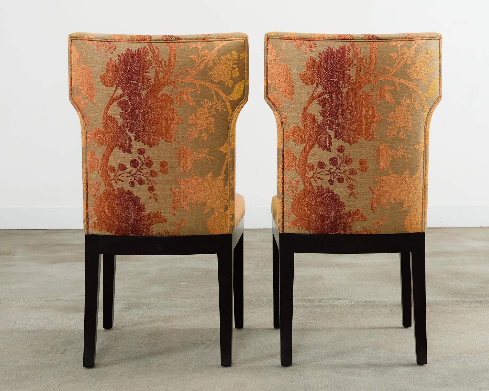 Set of Eight Christian Liaigre Holly Hunt Barbuda Dining Chairs 1