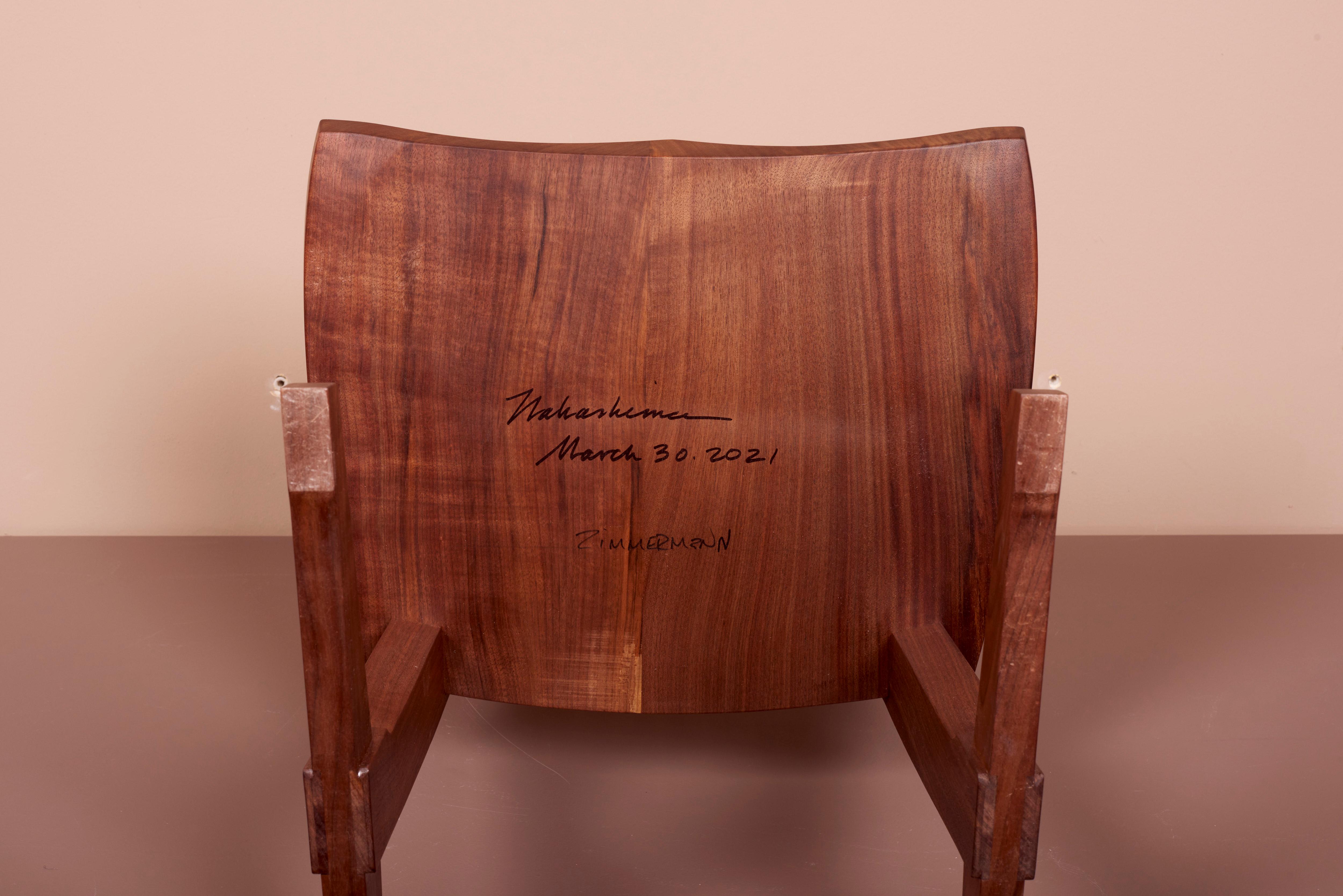 8 chaises de salle à manger Conoid de Mira Nakashima basées sur un design de George Nakashima en vente 13
