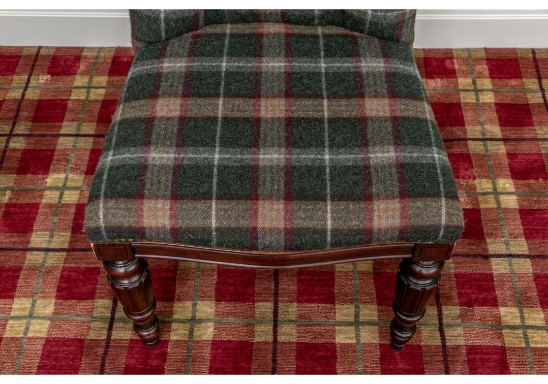 Set of Eight Custom Ralph Lauren Upholstered Dining Chairs 3