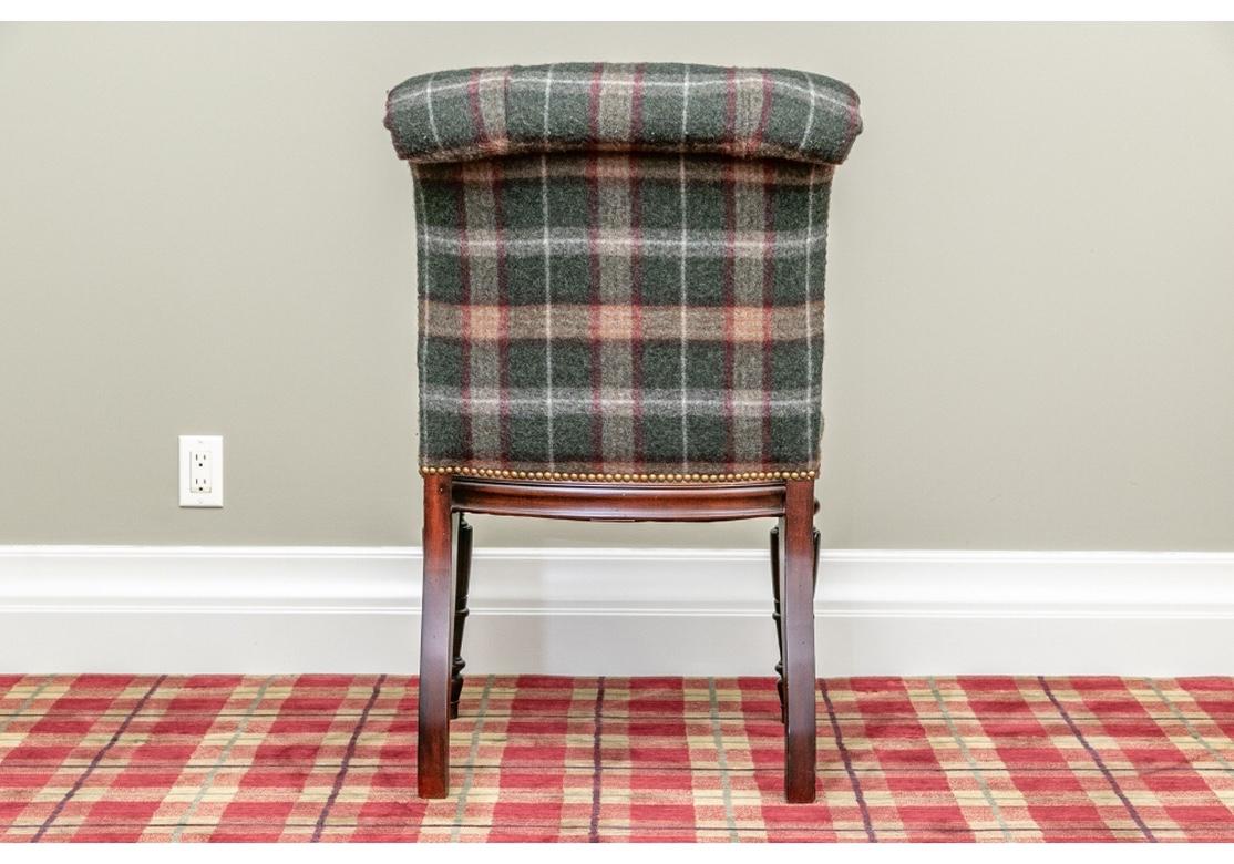 Set of Eight Custom Ralph Lauren Upholstered Dining Chairs 10