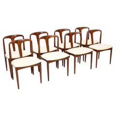 Set of Eight Danish Dining Chairs by Johannes Andersen