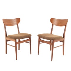 Set of Eight Danish Teak Dining Chairs