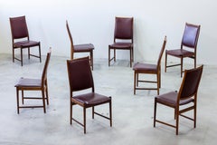 Set of eight "Darby" palisander dining chairs by Torbjørn Afdal, Norway, 1960s