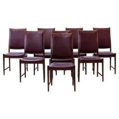 Vintage Set of eight "Darby" palisander dining chairs by Torbjørn Afdal, Norway, 1960s