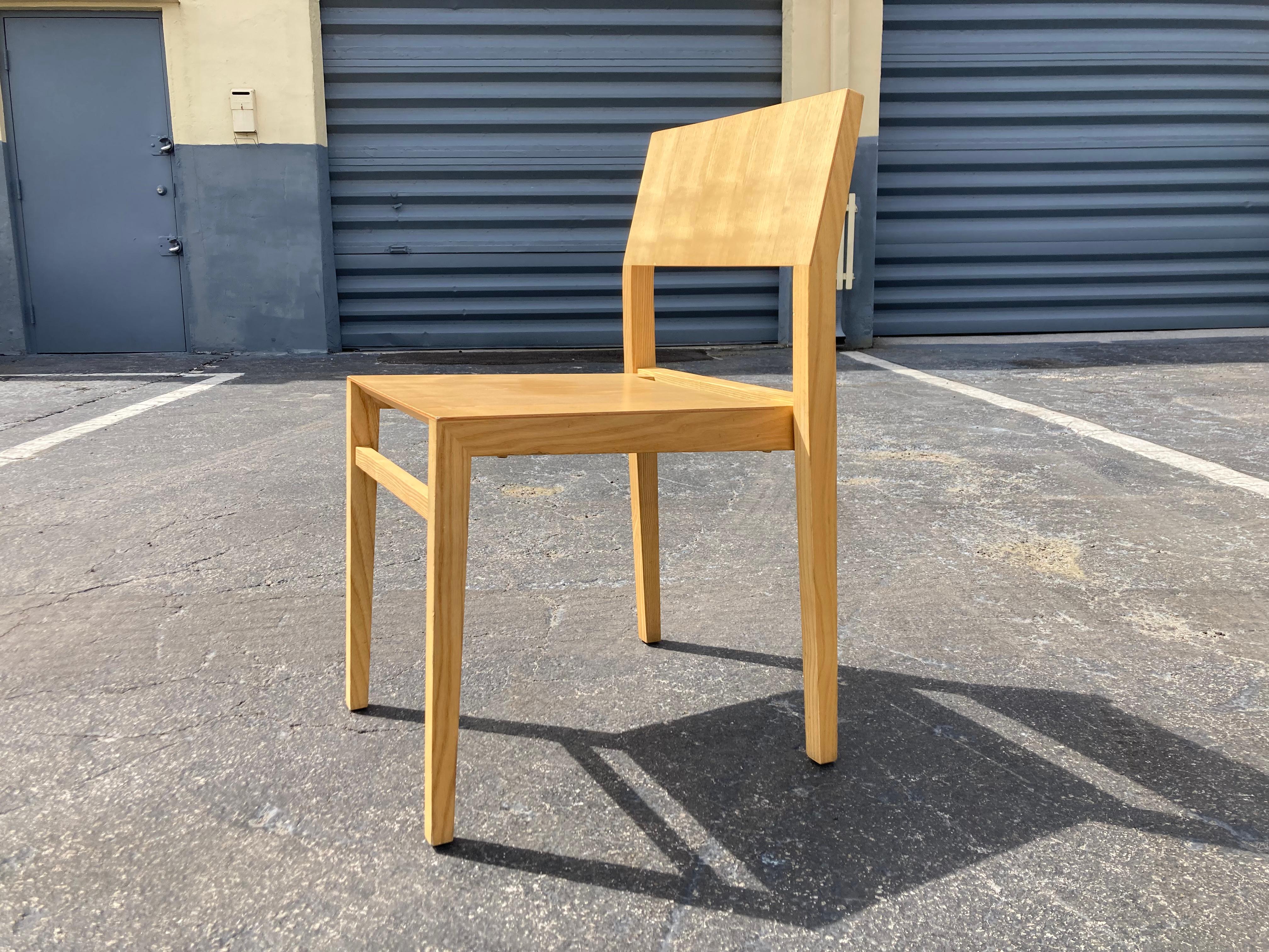 Modern Set of Eight Designer Chairs For Sale