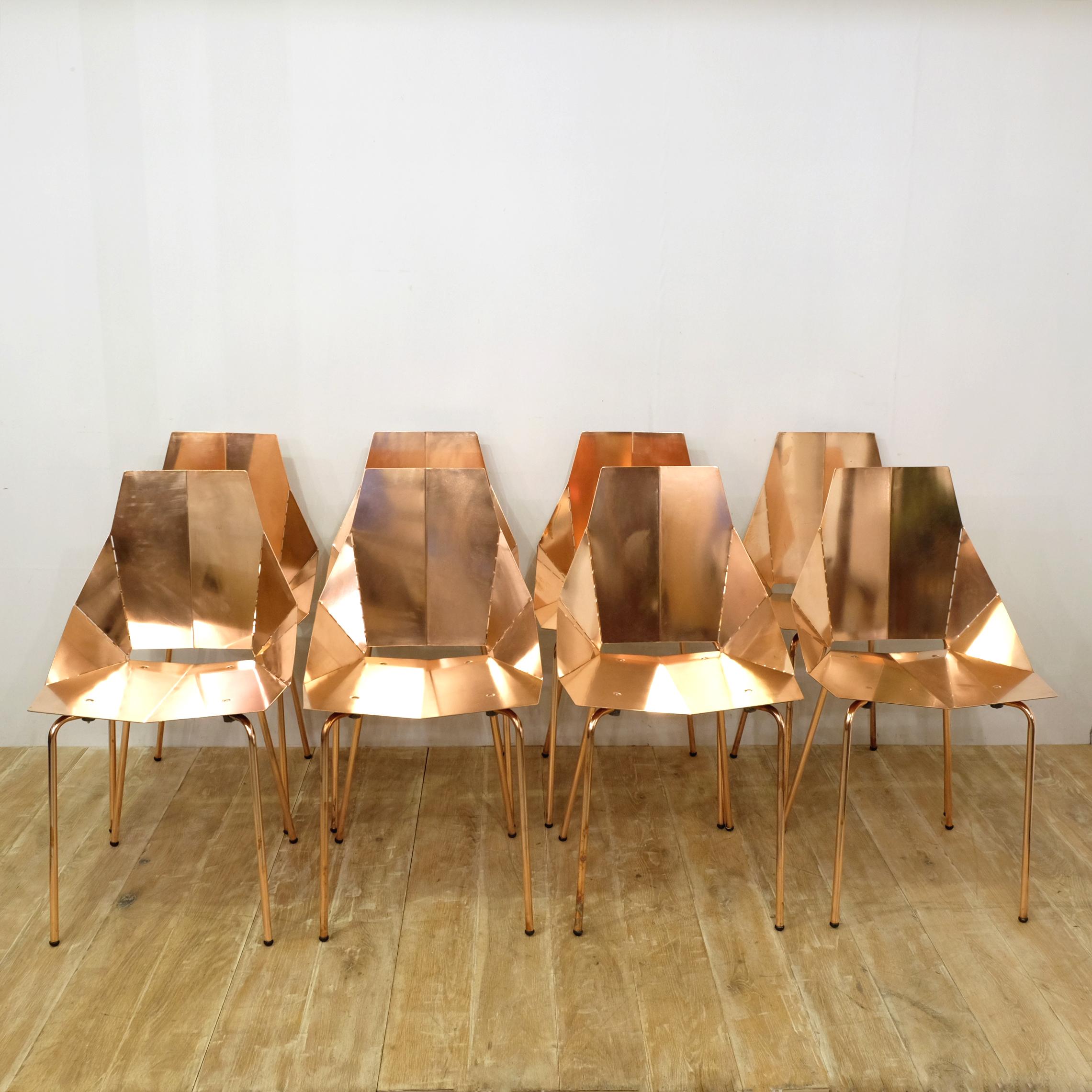 copper kitchen chairs