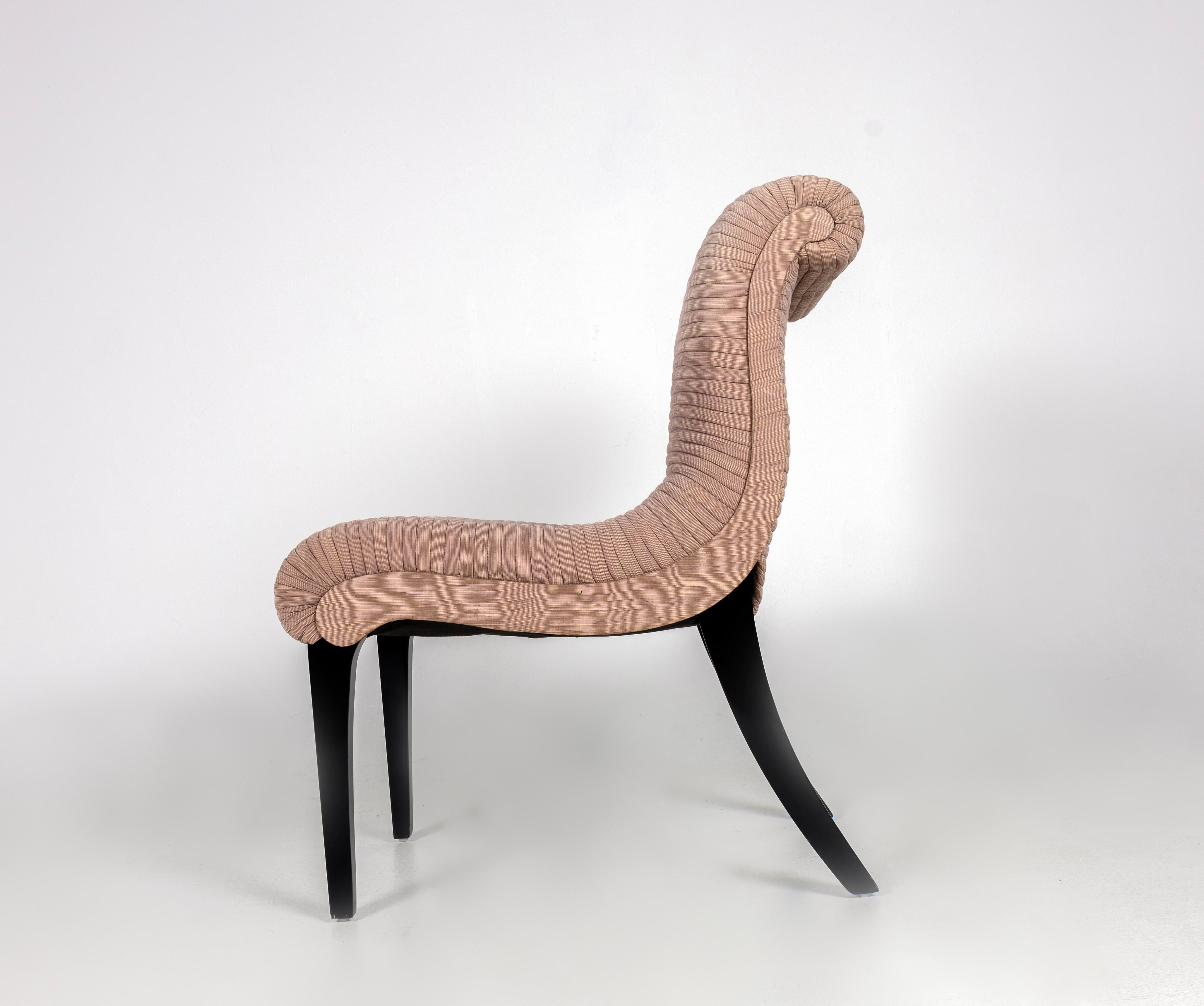 Mid-Century moderno Set di otto sedie da pranzo di design