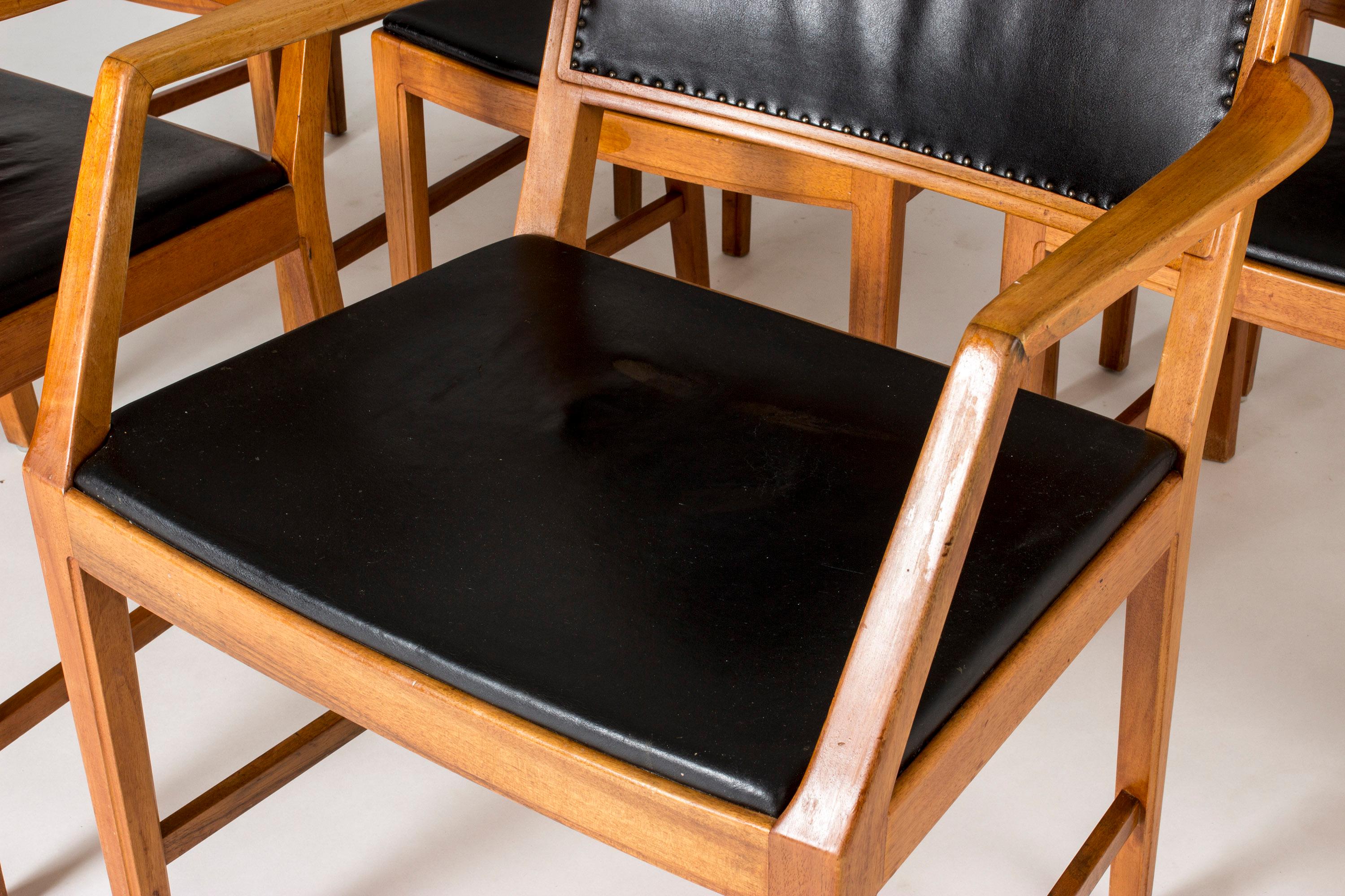 Set of Eight Dining Chairs by Bertil Fridhagen 3