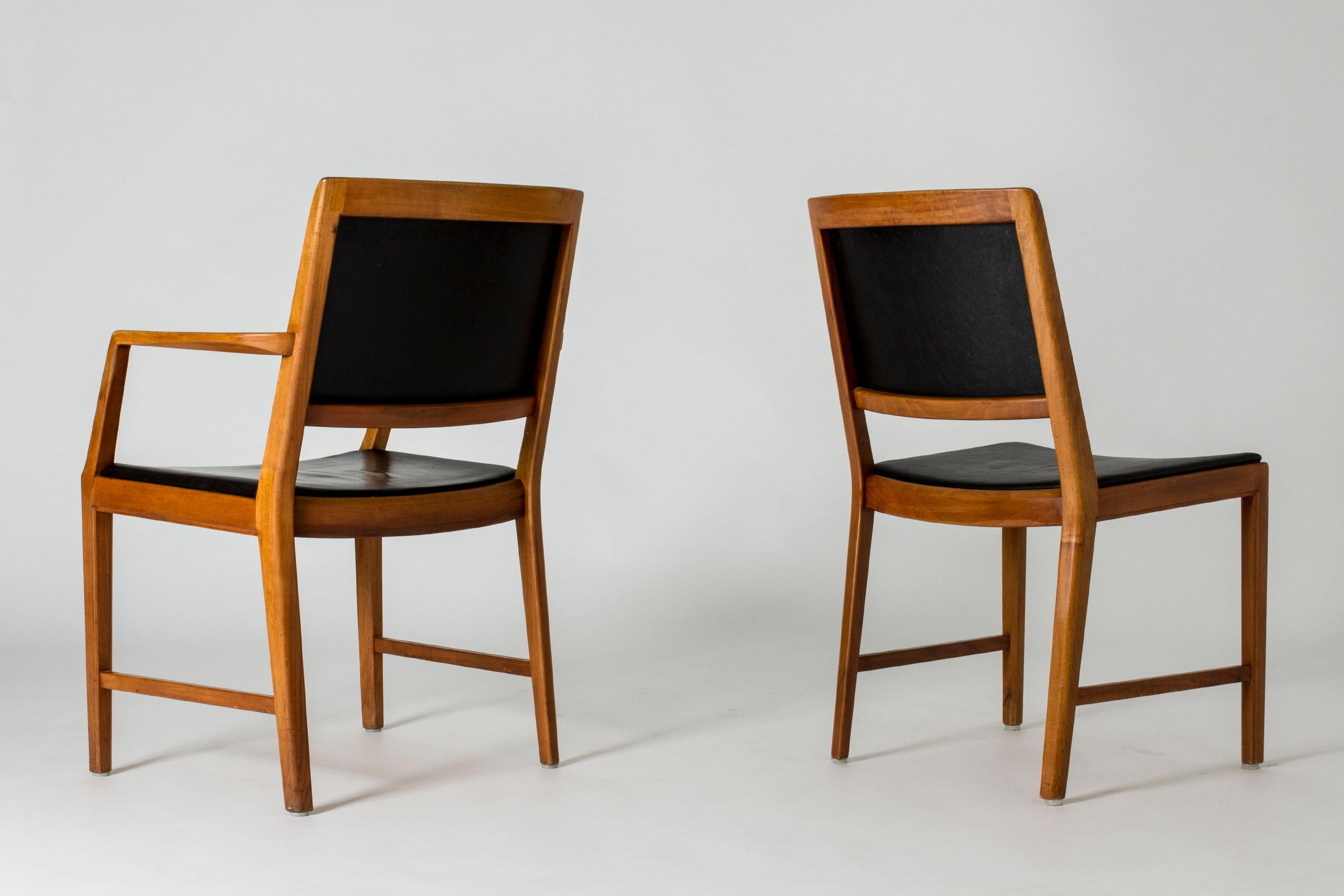 Swedish Set of Eight Dining Chairs by Bertil Fridhagen