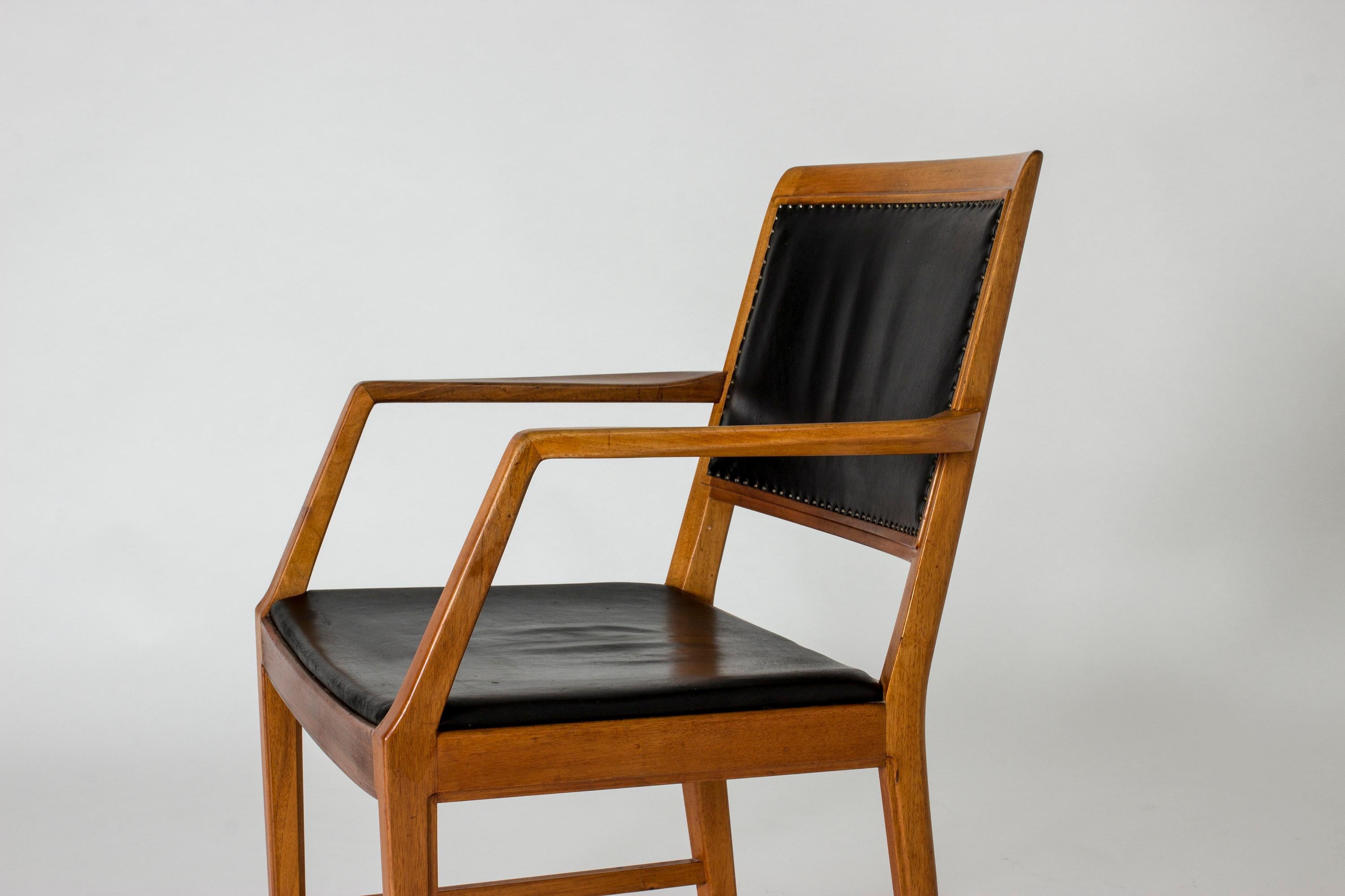 Mid-20th Century Set of Eight Dining Chairs by Bertil Fridhagen