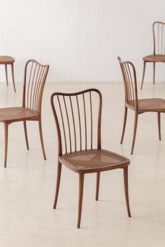 Mid-Century Modern Dining Chairs by Joaquim Tenreiro, 1950s
