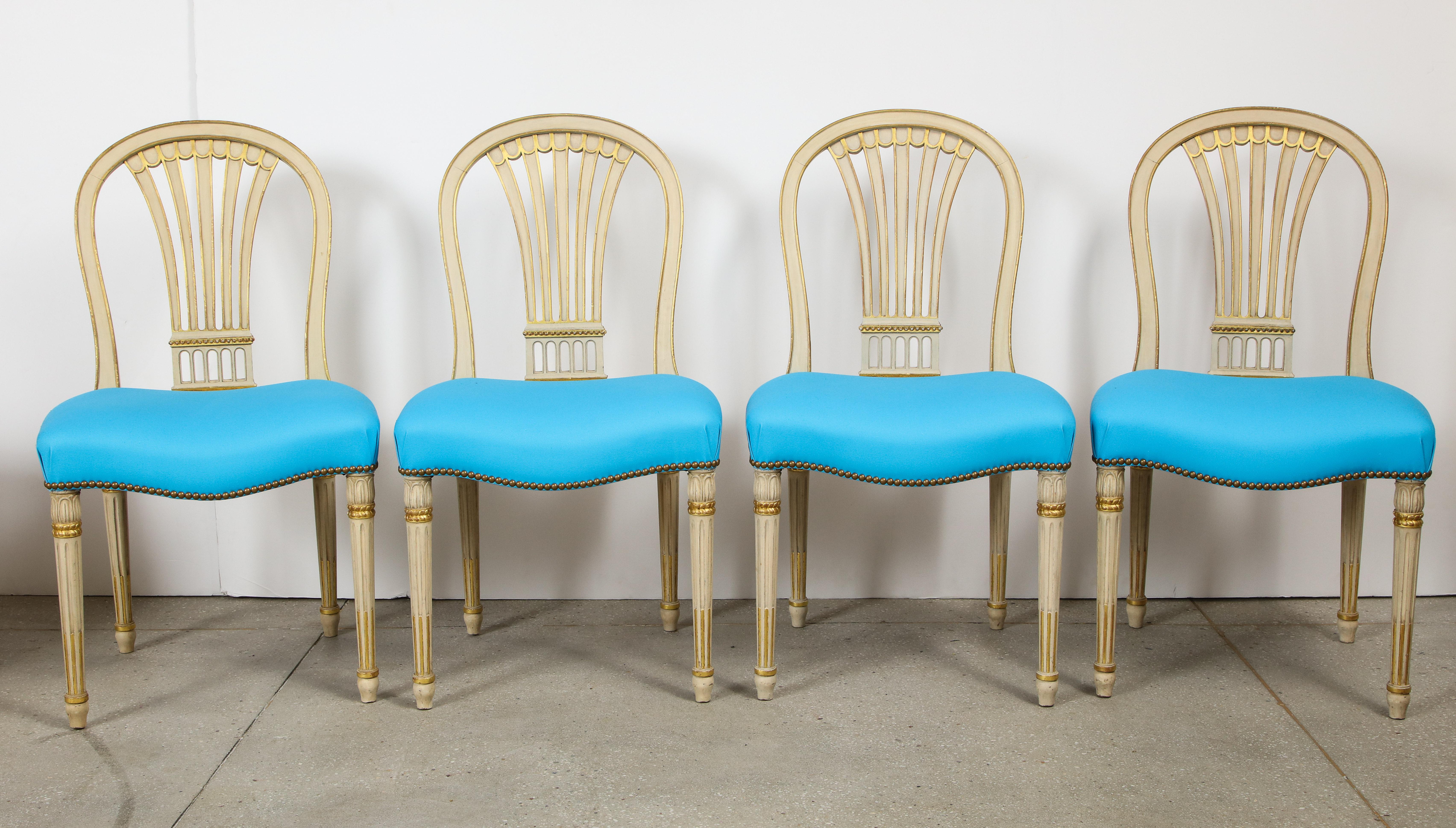 Set of Eight Dining Chairs by Maison Jansen 5
