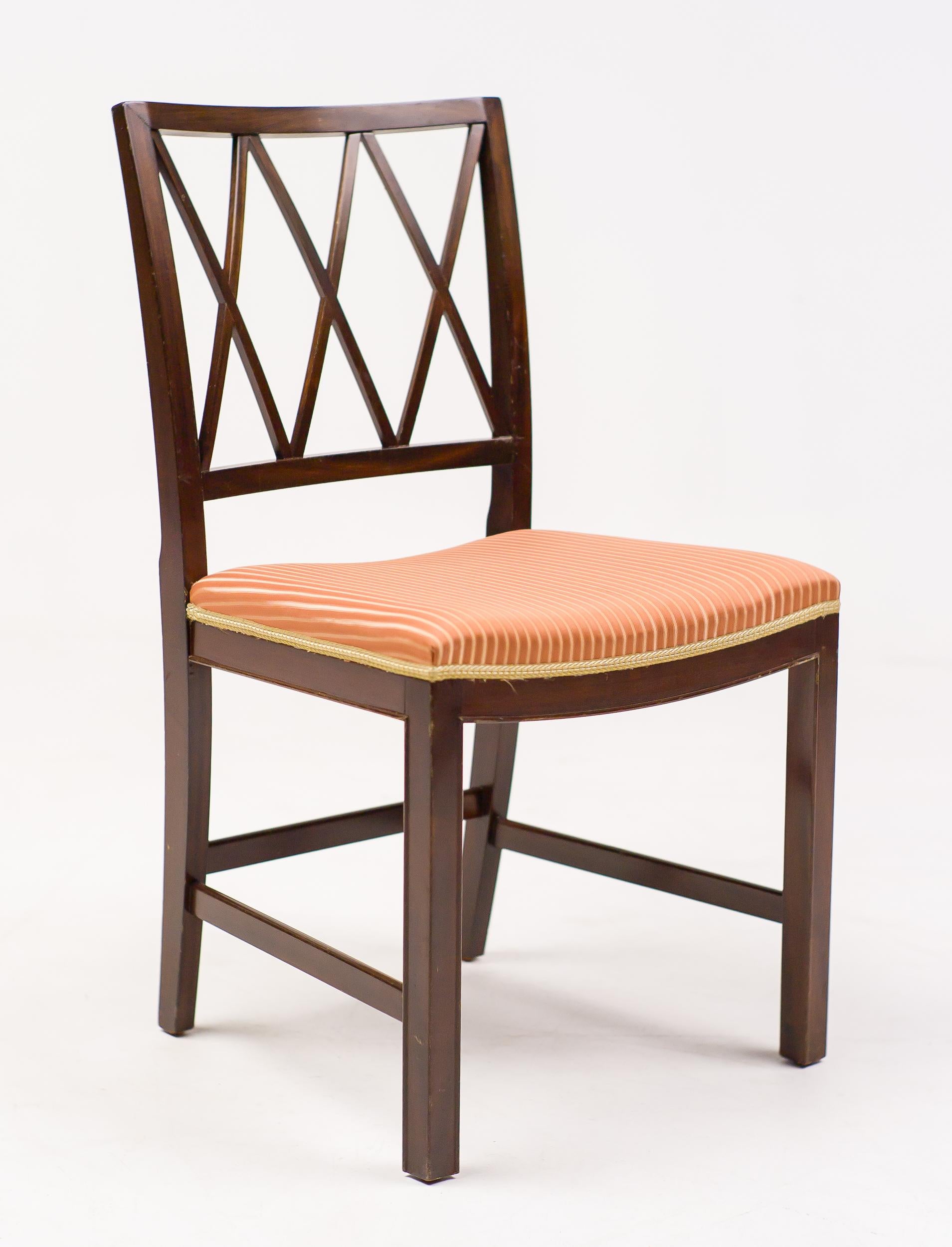 Set of Eight Dining Chairs by Ole Wanscher for A. J. Iversen 2
