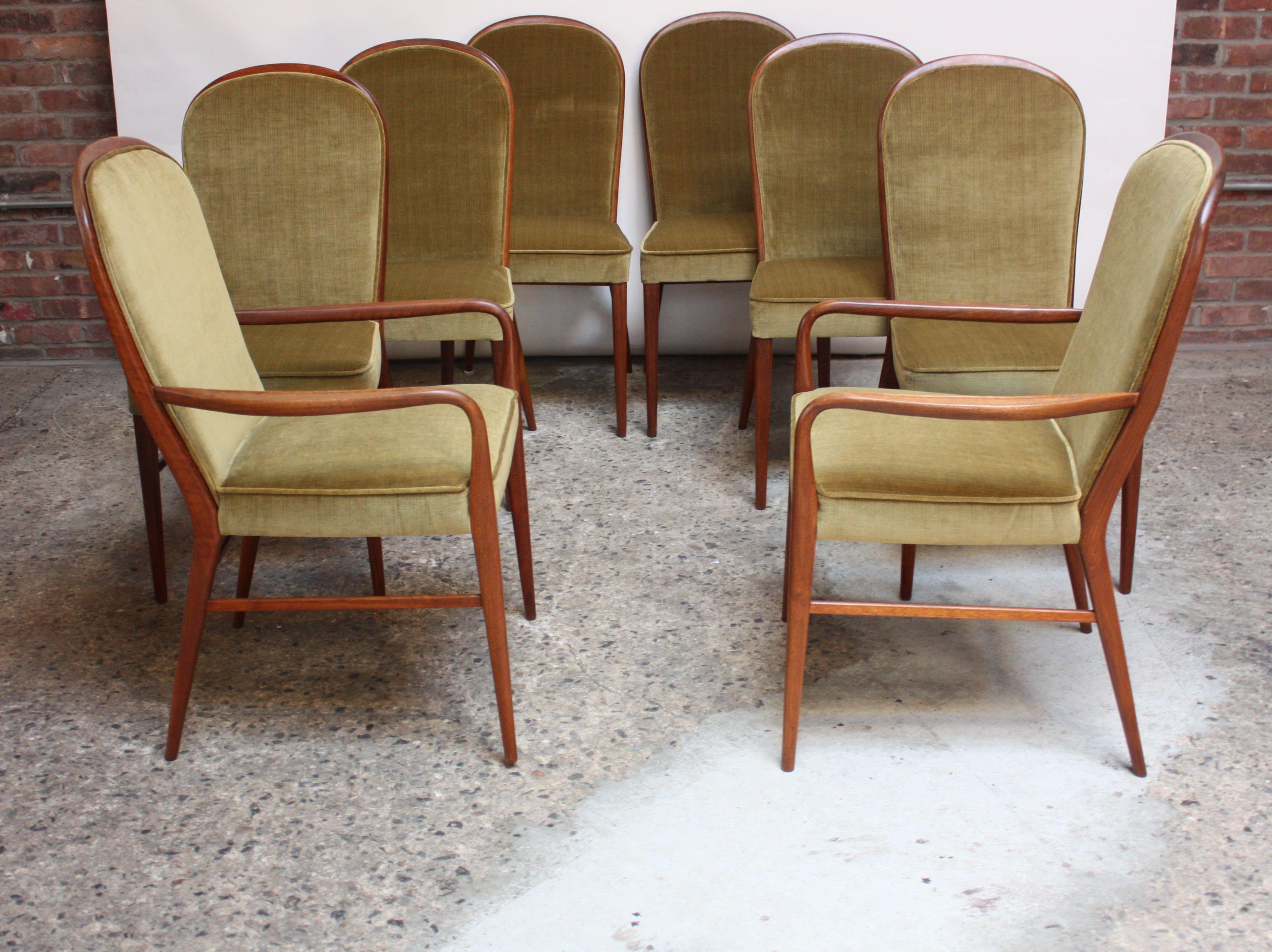 Mid-Century Modern Set of Eight Dining Chairs by Paul McCobb for H. Sacks and Sons