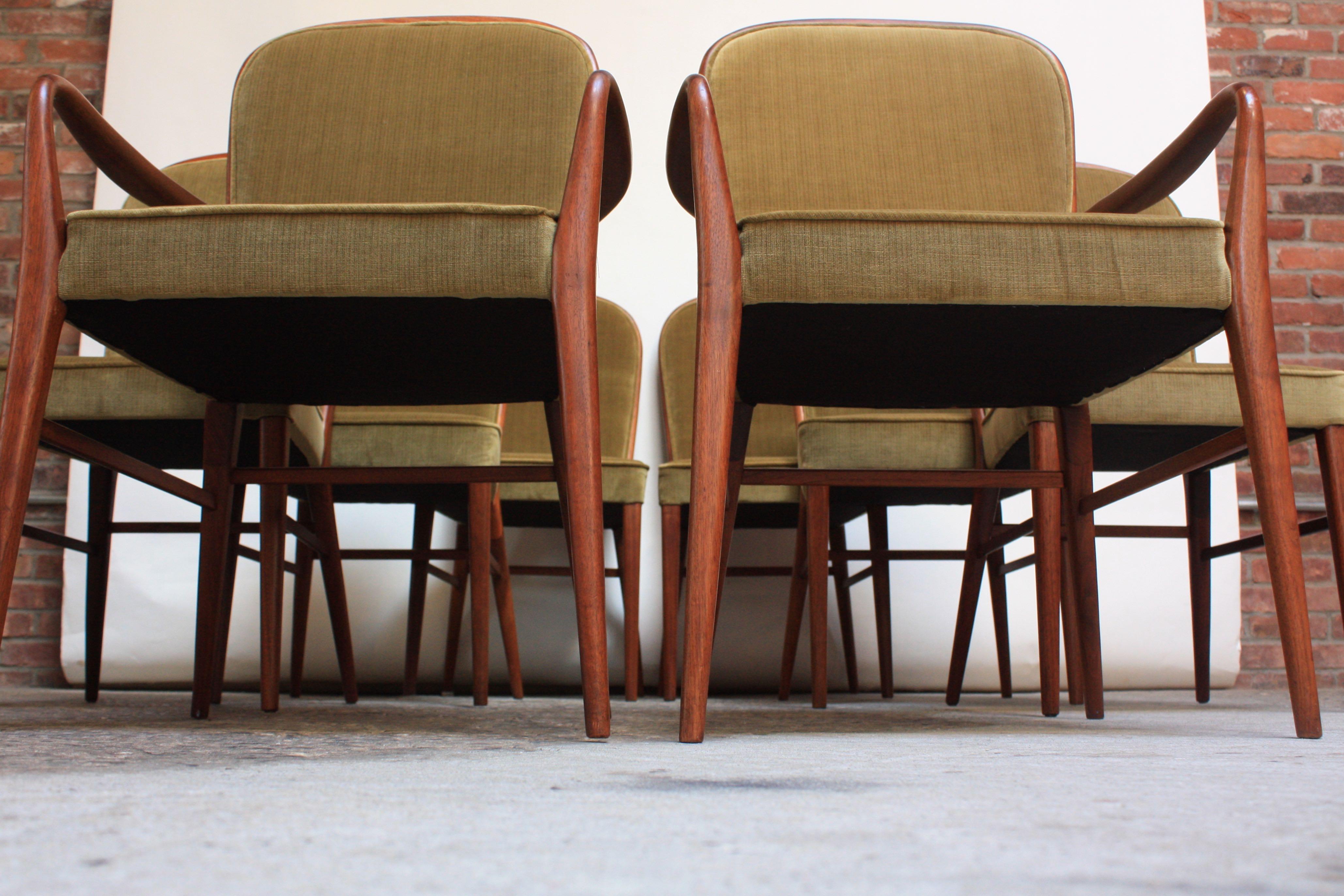 Mid-20th Century Set of Eight Dining Chairs by Paul McCobb for H. Sacks and Sons