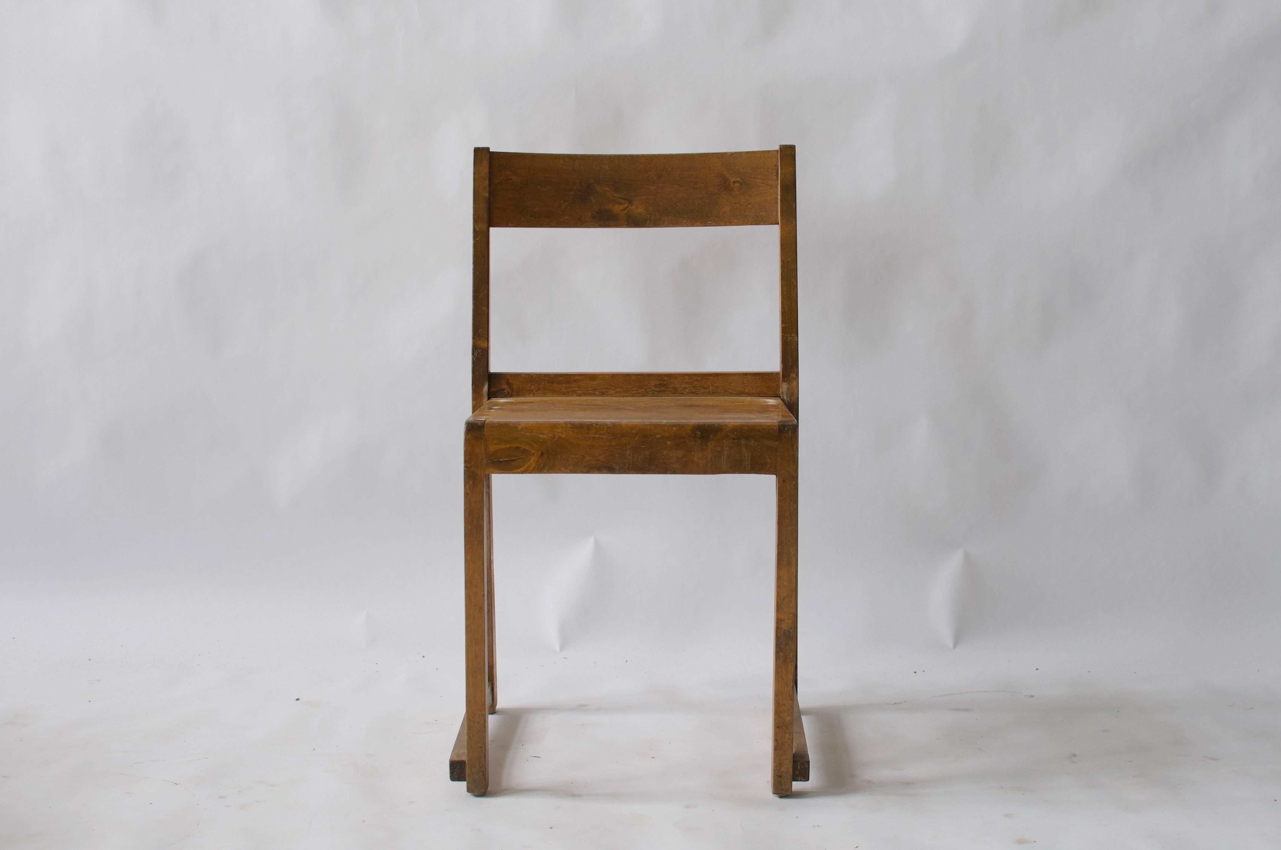 Swedish Set of Eight Dining Chairs by Sven Markelius