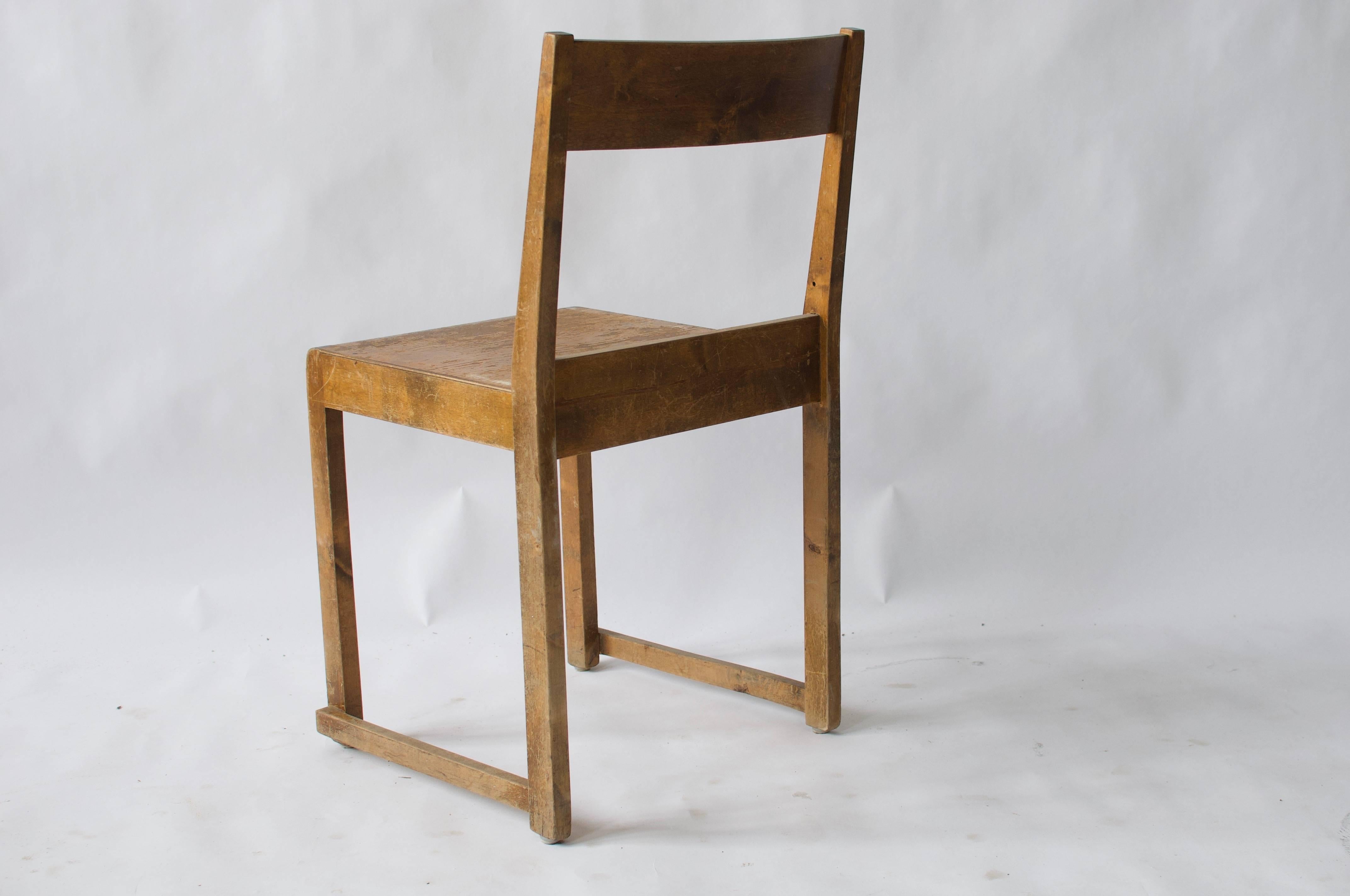 Set of Eight Dining Chairs by Sven Markelius 1