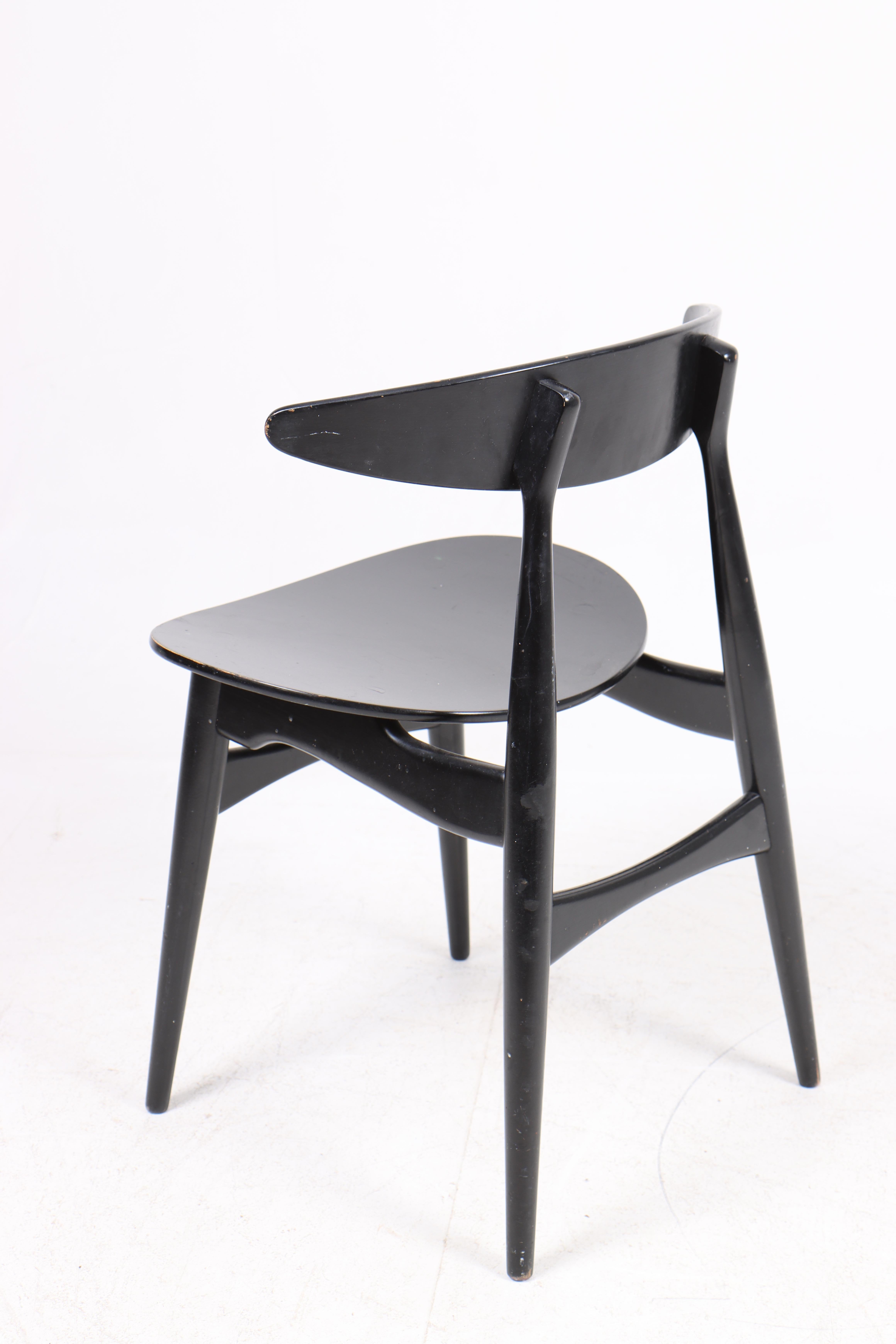 Set di otto sedie da pranzo di Wegner in vendita 3