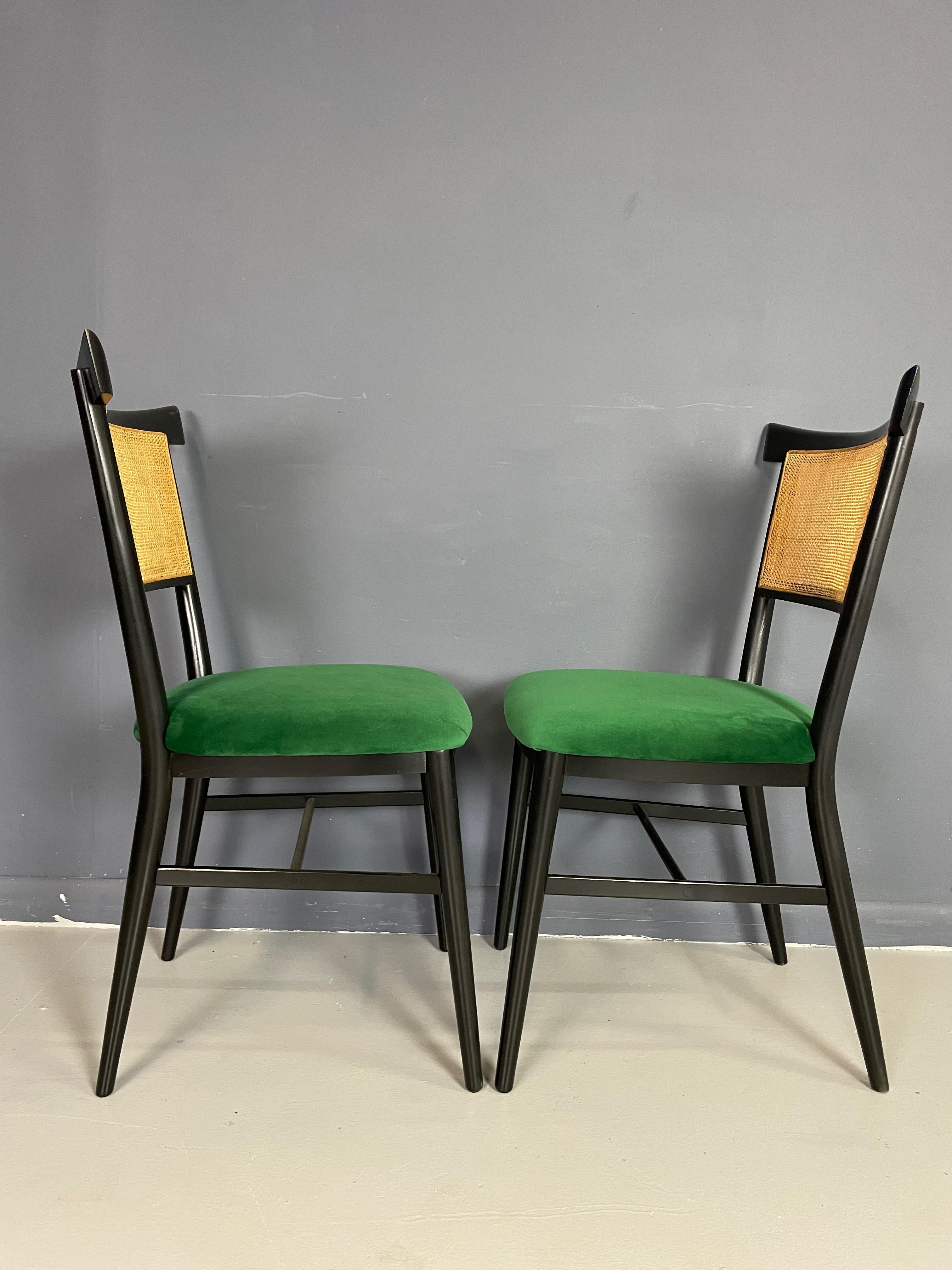 Set of Eight Dining Chairs Designed by Paul McCobb for Winchendon Mid Century 1