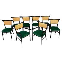 Set of Eight Dining Chairs Designed by Paul McCobb for Winchendon Mid Century