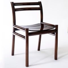 Set of Eight Dining Room Chairs Design by Ricardo Blanco, Argentina, 1973