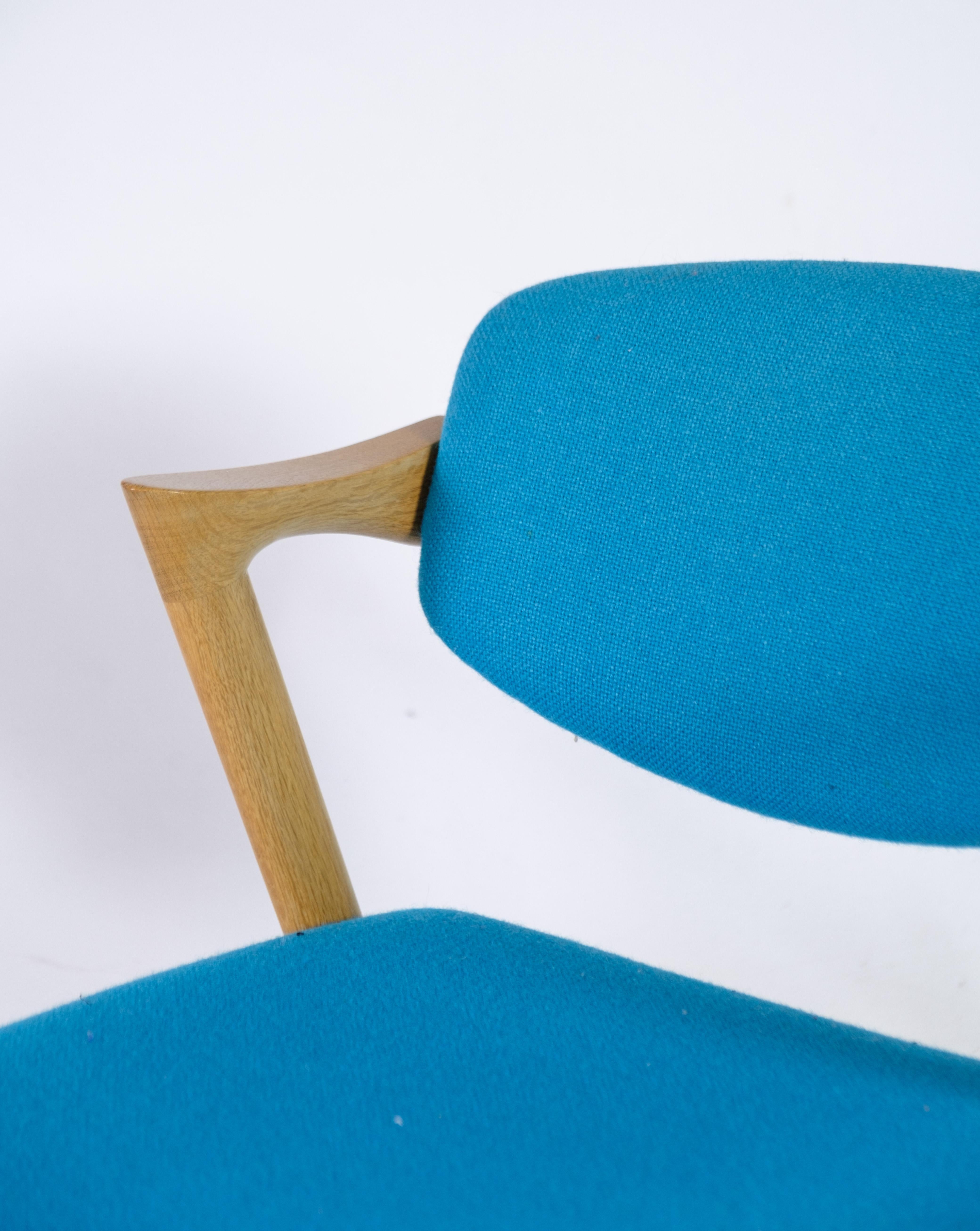 Set of Eight Dining Room Chairs, Model 42, Designed by Kai Kristiansen (Dänisch) im Angebot
