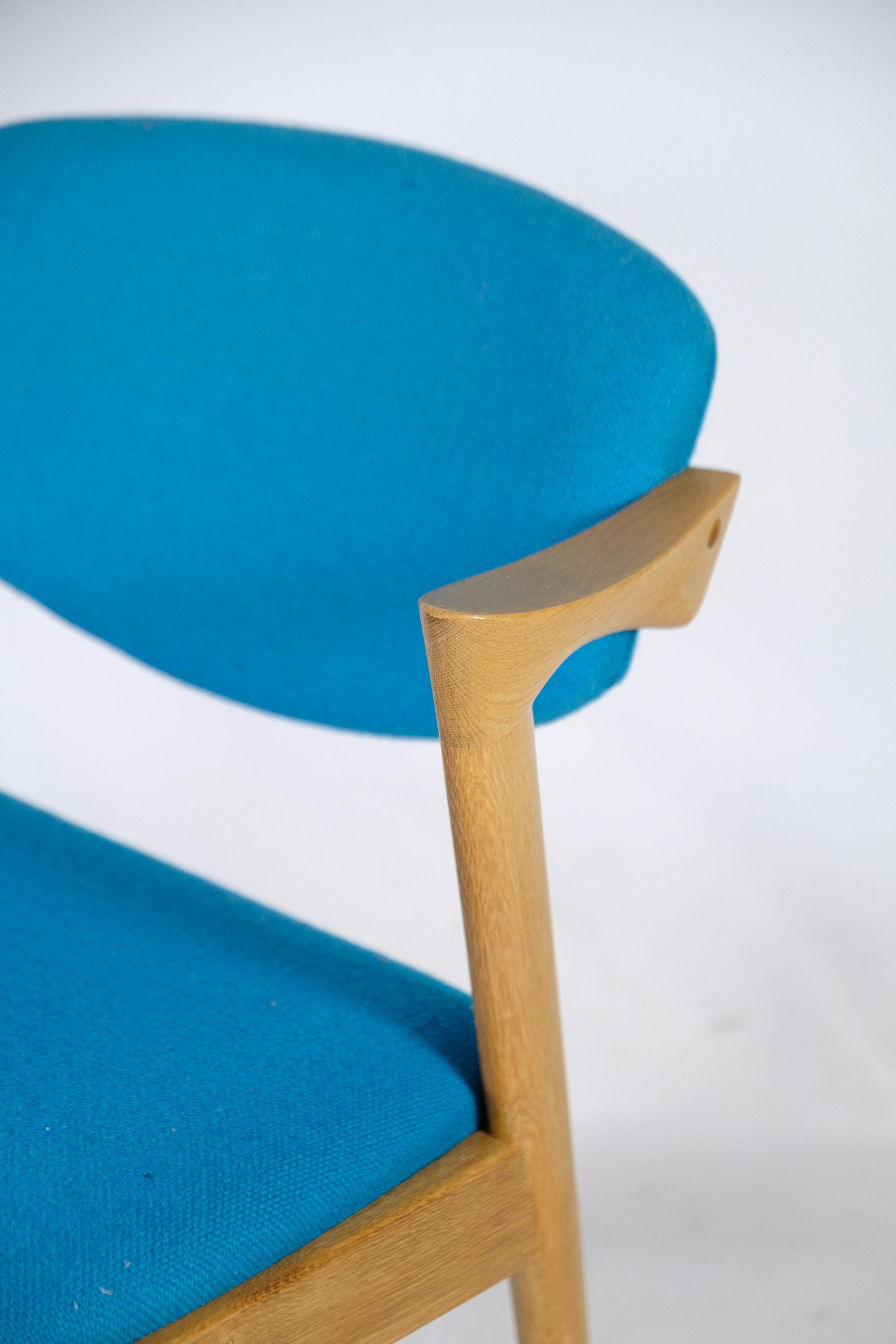 Danish Set of Eight Dining Room Chairs, Model 42, Designed by Kai Kristiansen