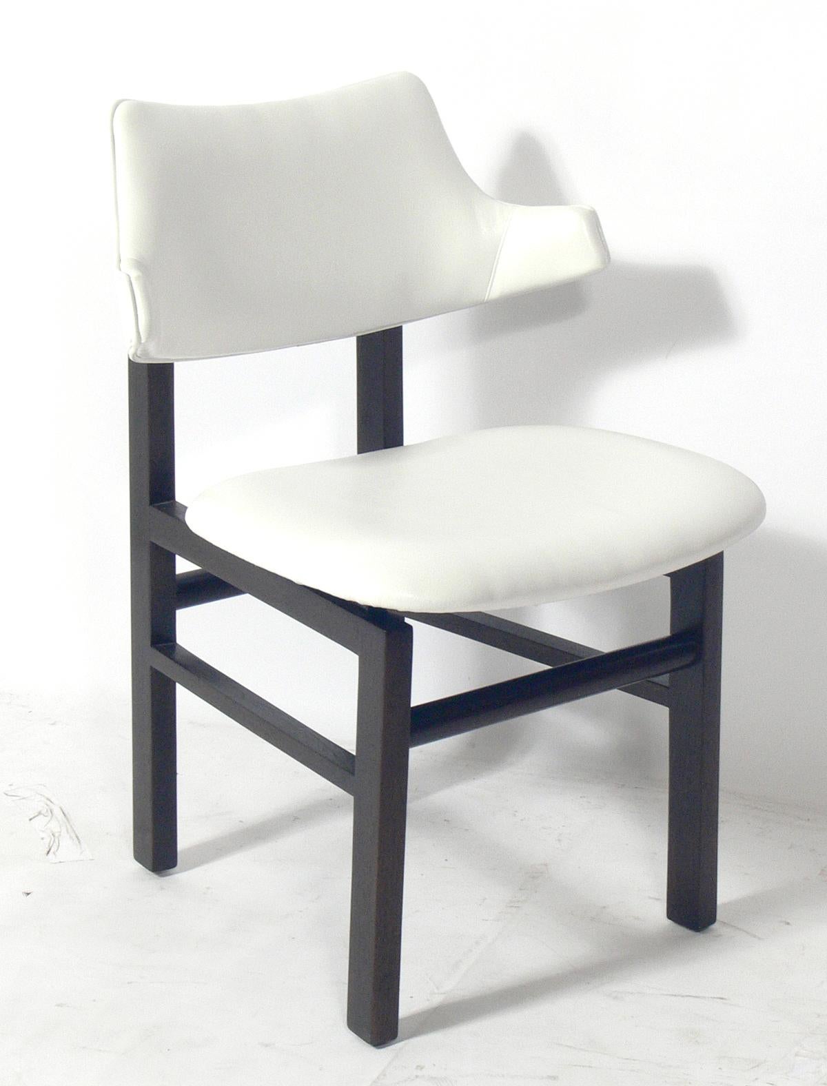 Mid-20th Century Set of Eight Dunbar Dining Chairs by Edward Wormley