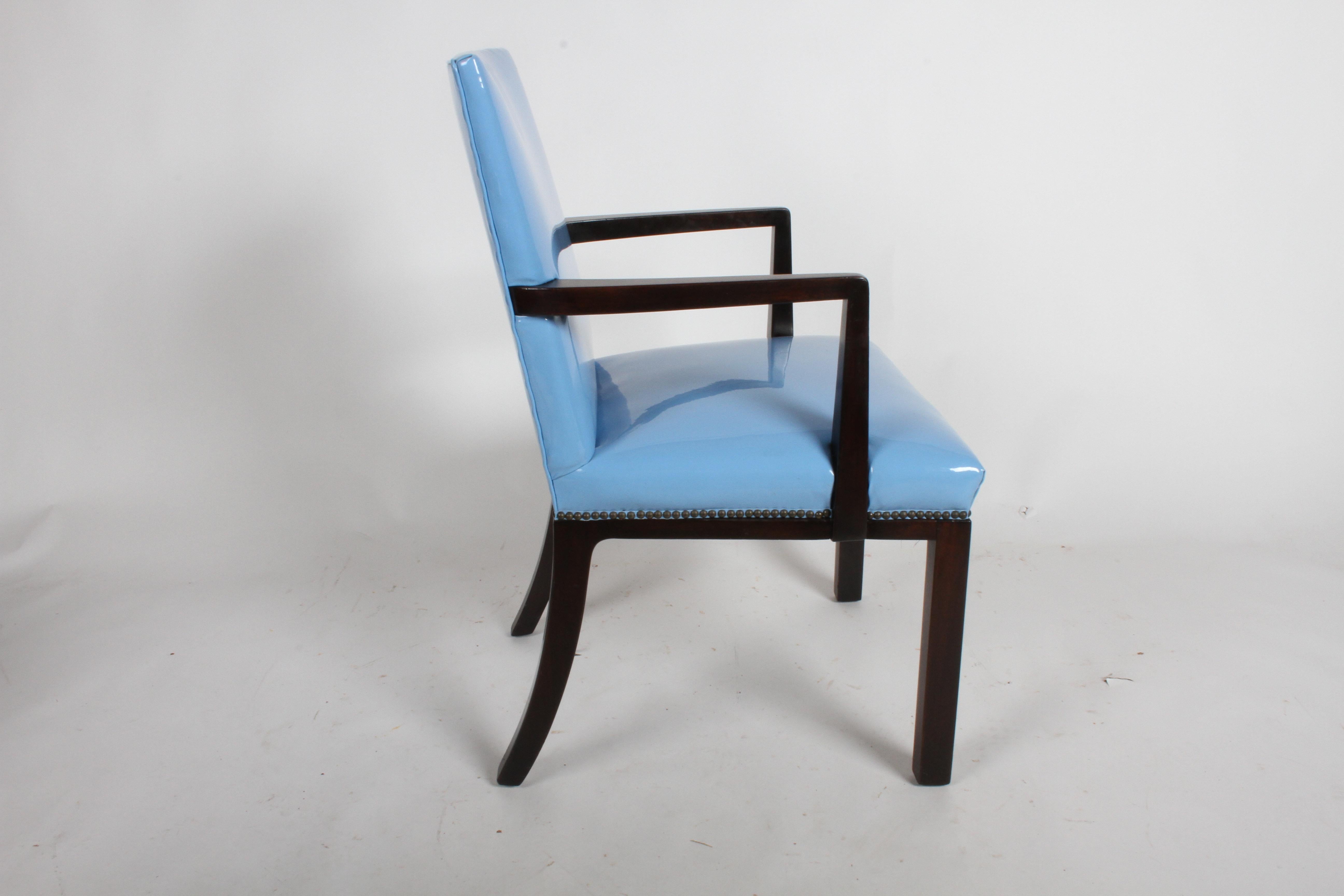 Set of Eight Edward J. Wormley for Dunbar Dining Chairs, circa 1950 4