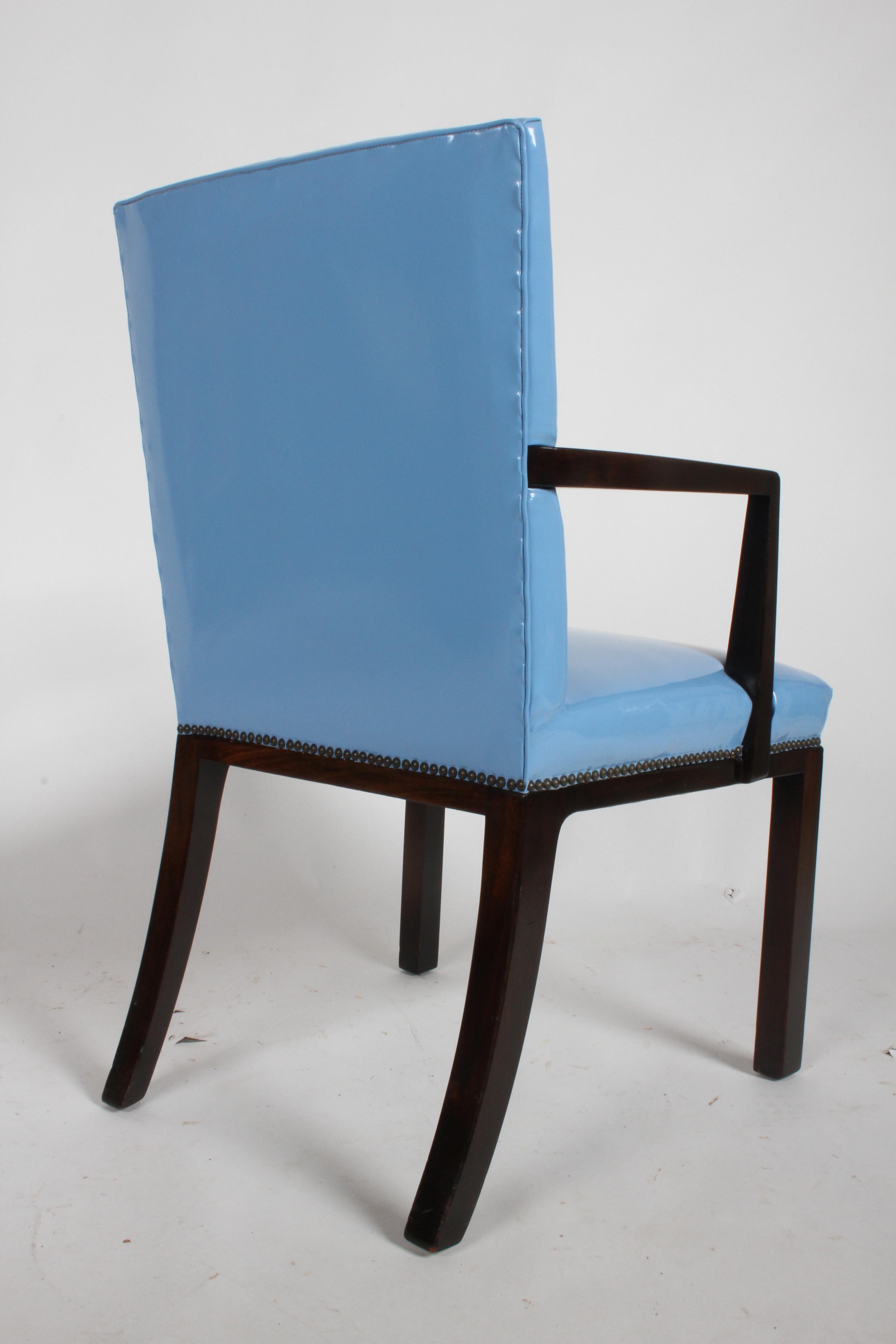 Set of Eight Edward J. Wormley for Dunbar Dining Chairs, circa 1950 6