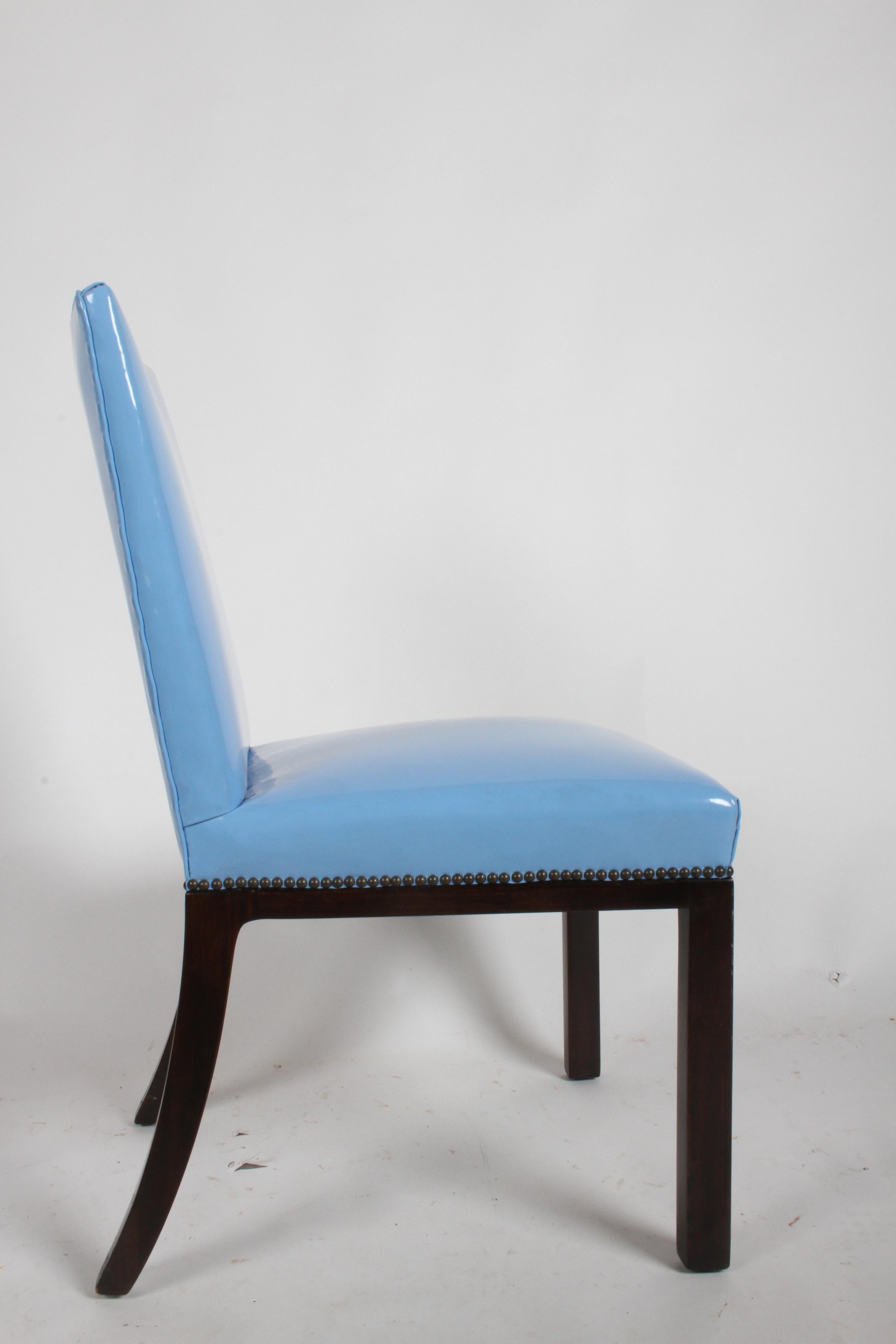 Set of Eight Edward J. Wormley for Dunbar Dining Chairs, circa 1950 9