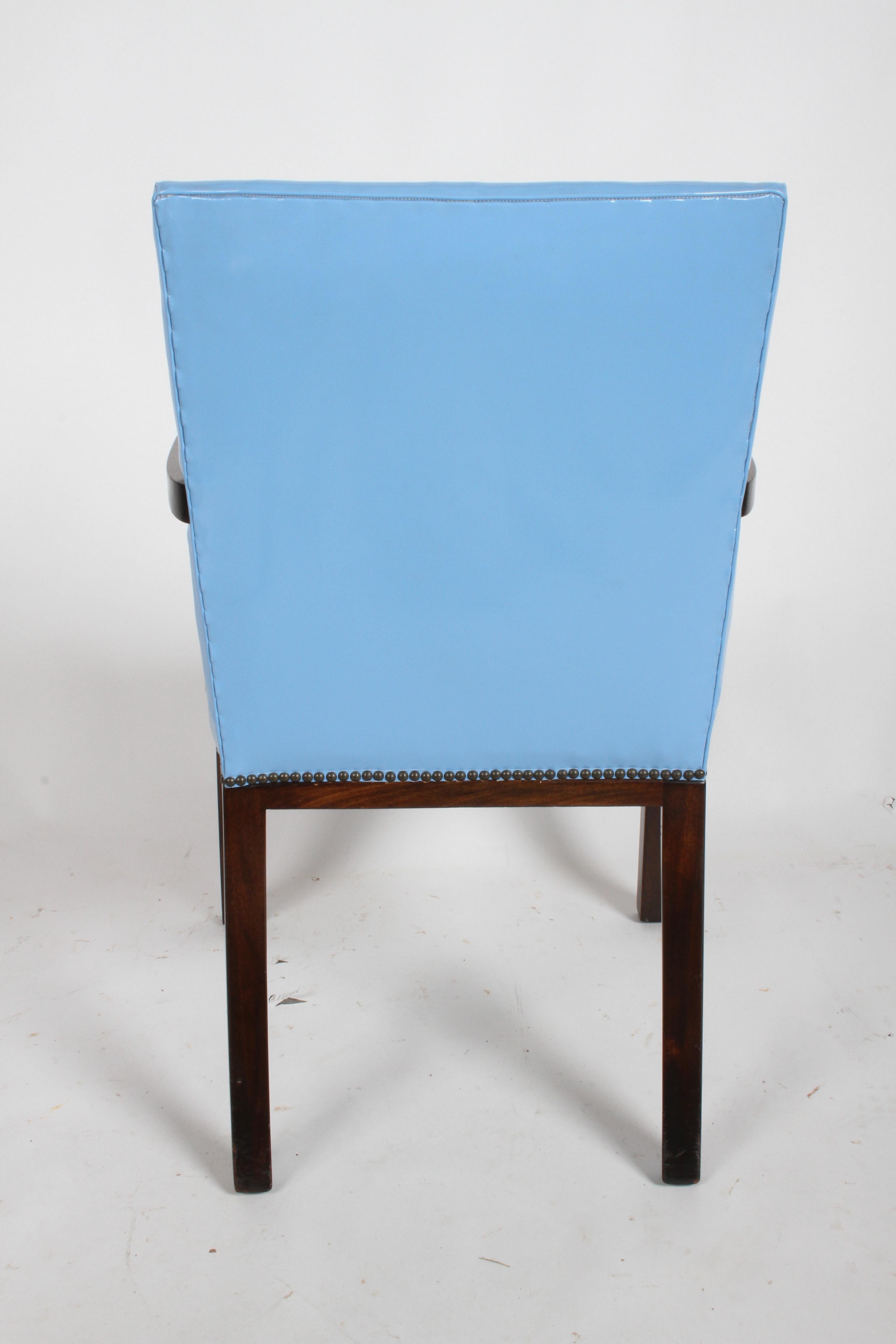 Set of Eight Edward J. Wormley for Dunbar Dining Chairs, circa 1950 10