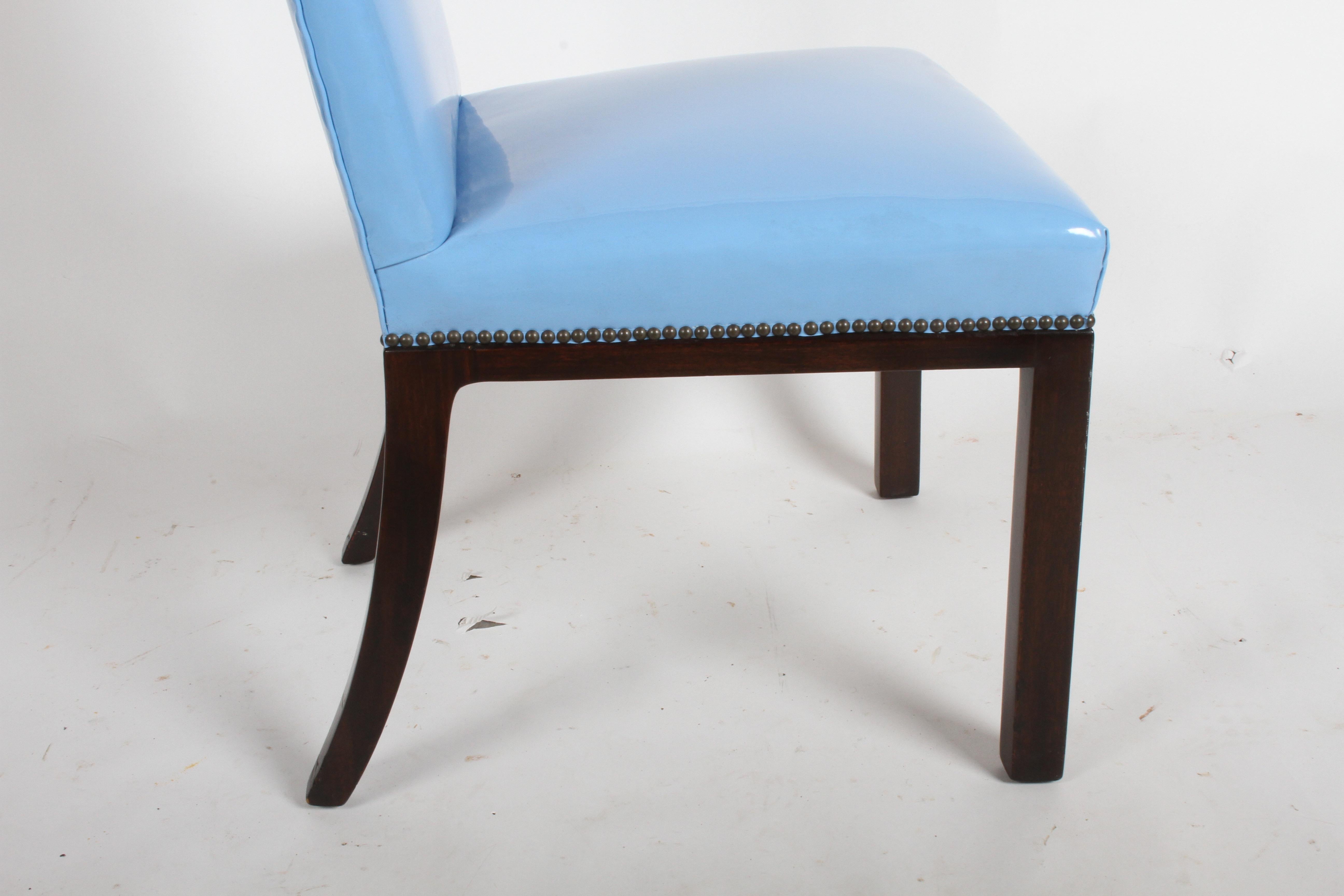 Set of Eight Edward J. Wormley for Dunbar Dining Chairs, circa 1950 11