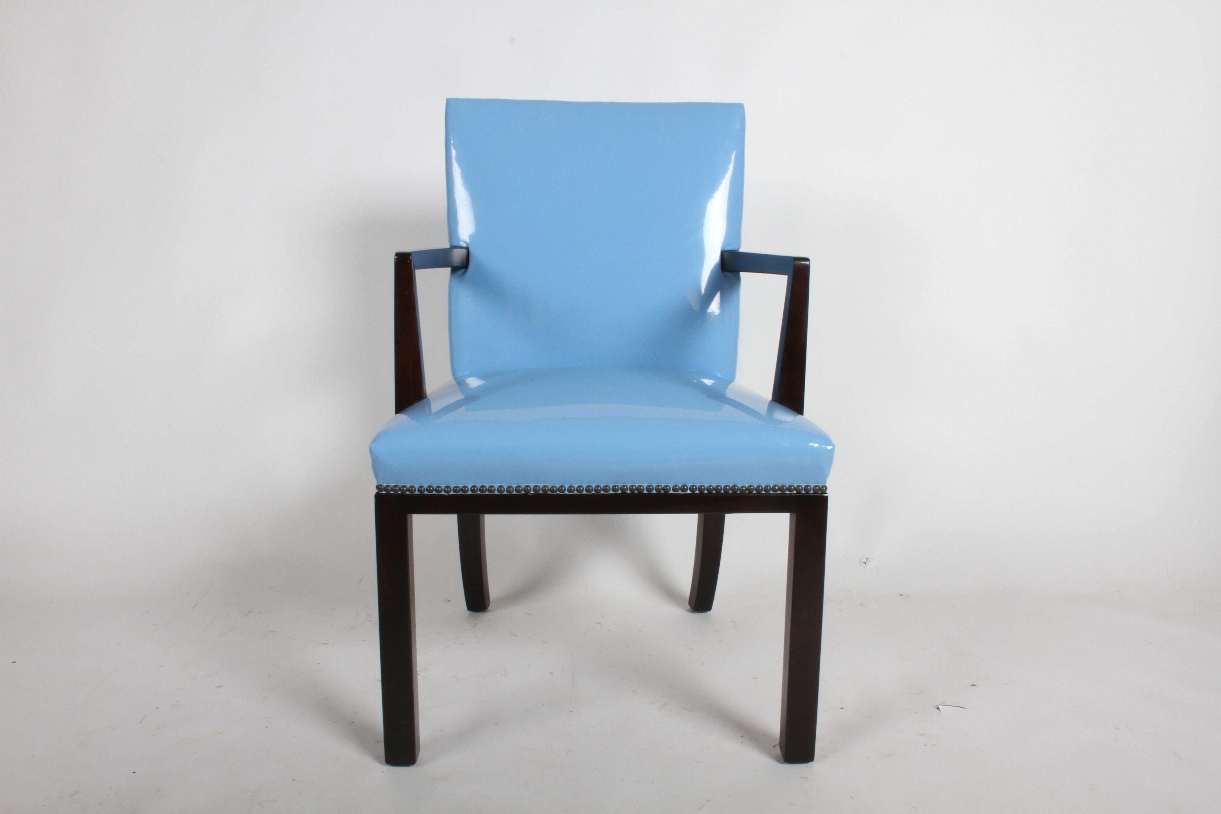 Mid-Century Modern Set of Eight Edward J. Wormley for Dunbar Dining Chairs, circa 1950