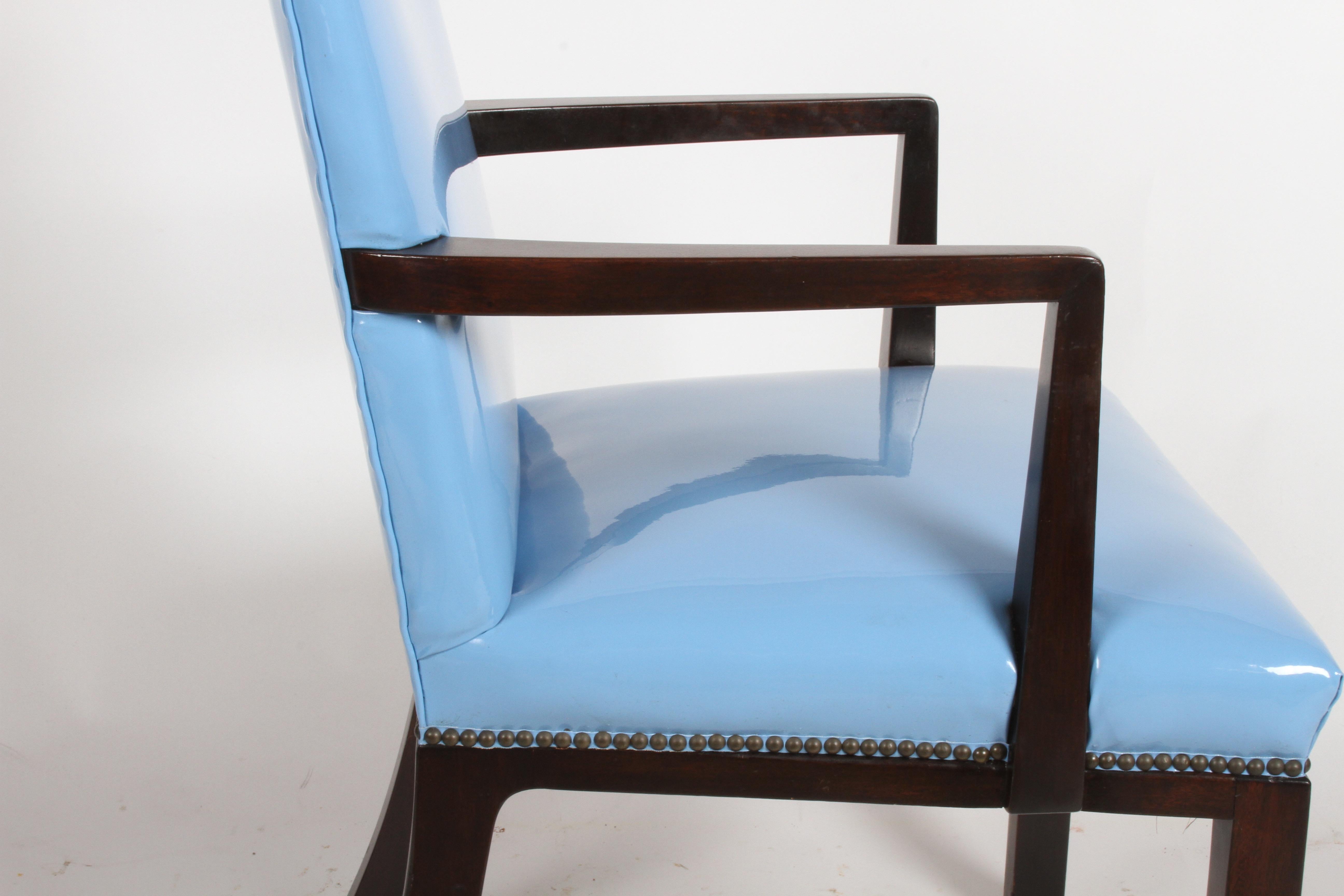 Set of Eight Edward J. Wormley for Dunbar Dining Chairs, circa 1950 1