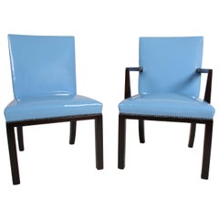 Set of Eight Edward J. Wormley for Dunbar Dining Chairs, circa 1950