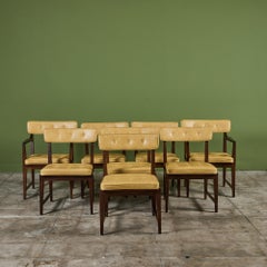 Juego de ocho sillas de comedor Edward Wormley para Dunbar