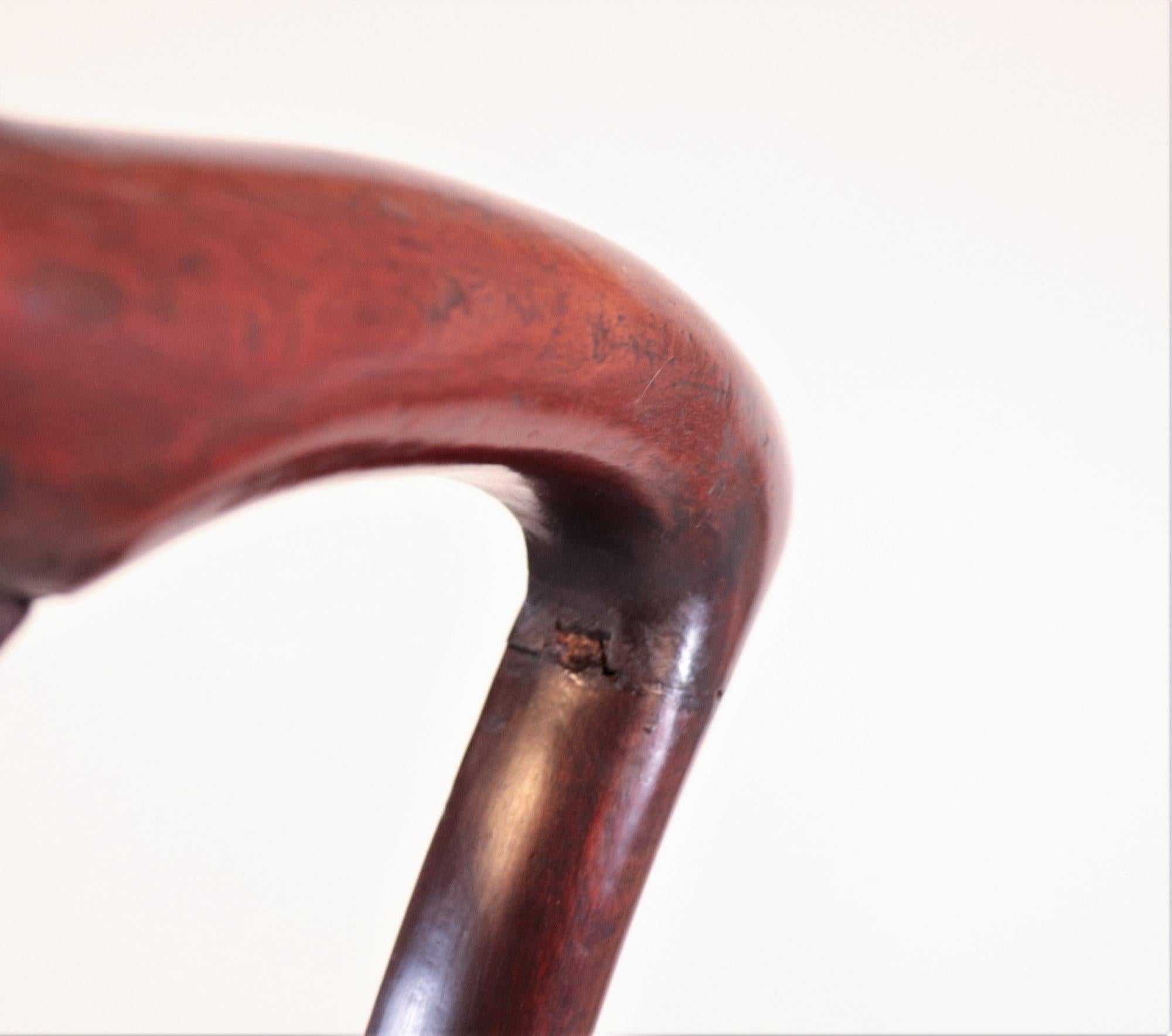 XX secolo Set di otto sedie inglesi Edwardian Chippendale Revival in mogano in vendita