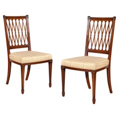 Set of Eight Elegant 19th Century Dining Chairs