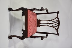 Set di otto sedie da pranzo inglesi Chippendale - due da pranzo e sei laterali