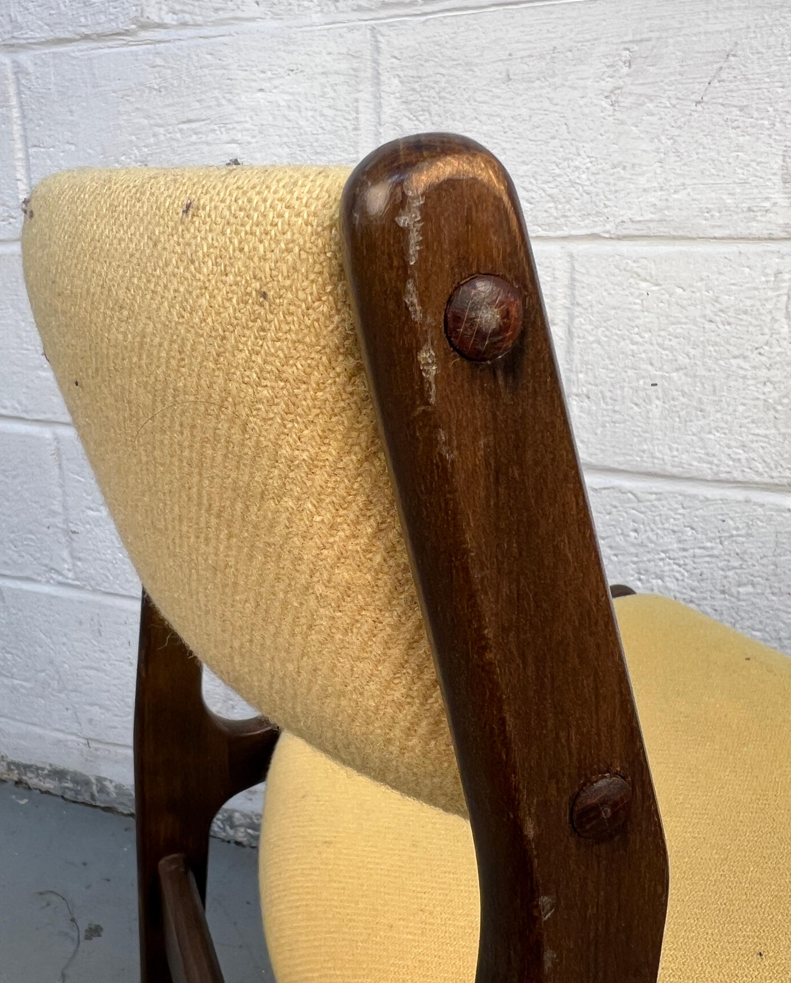 Set of Eight Erik Buch Vintage Dining Chairs by Nova Mobler of Denmark im Angebot 1