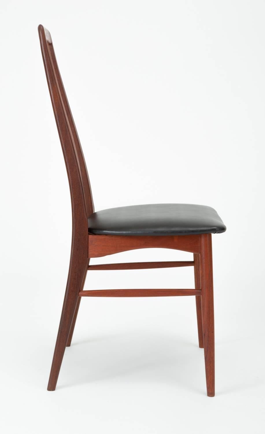 Set of Eight Eva Dining Chairs by Niels Koefoed for Koefoeds Mobelfabrik 7