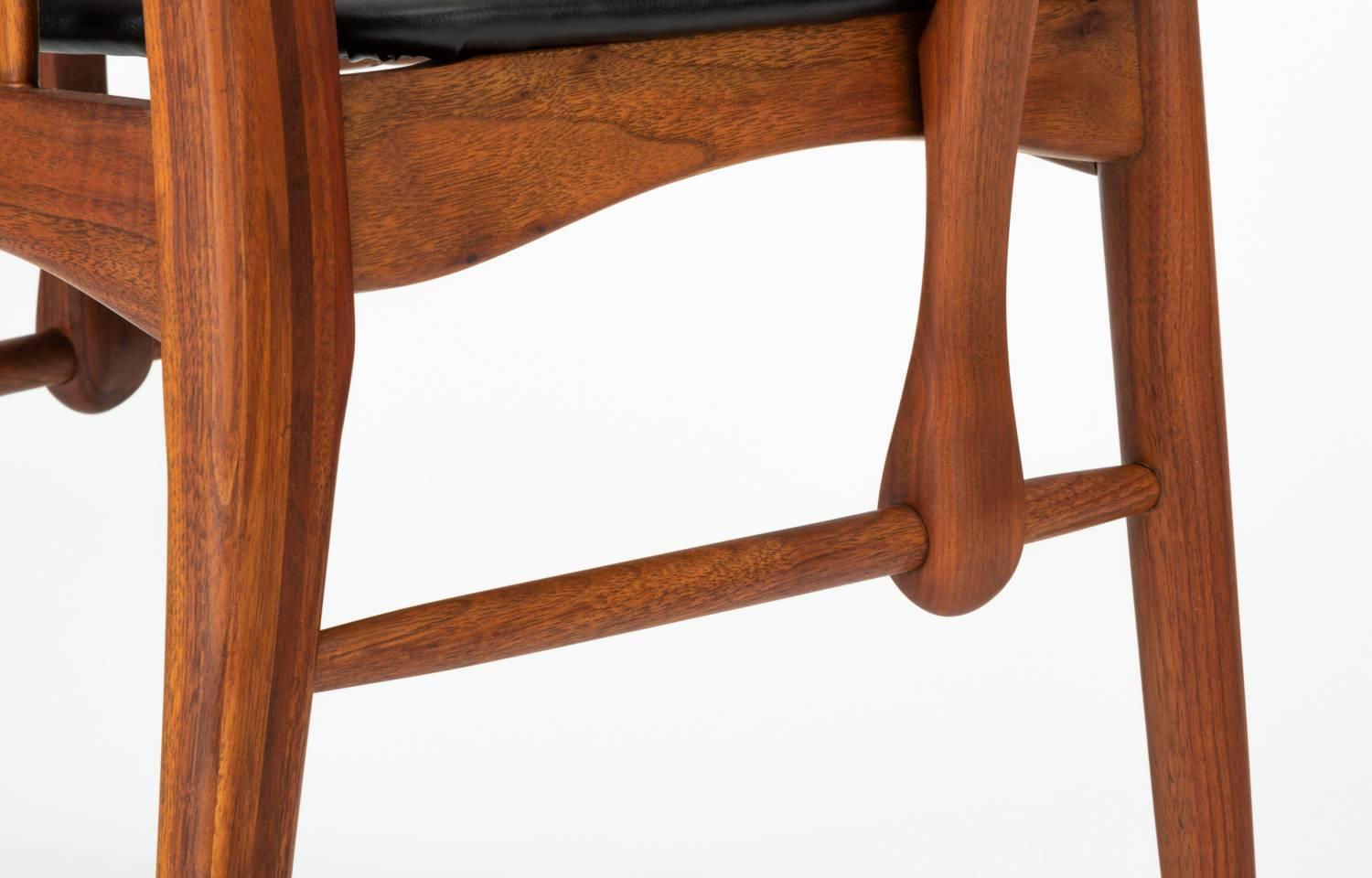 Set of Eight Eva Dining Chairs by Niels Koefoed for Koefoeds Mobelfabrik 12