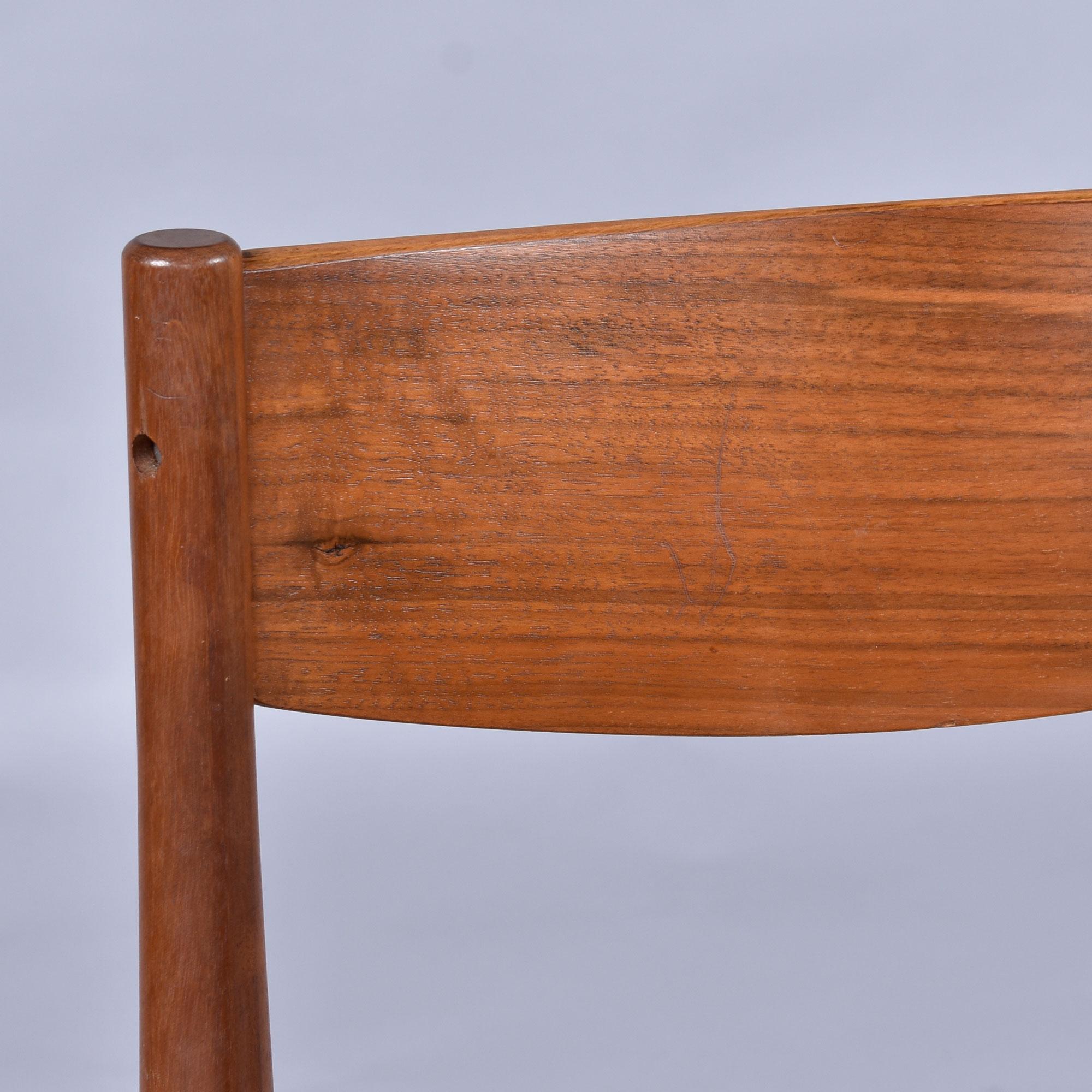 Set of Eight Frem Røjle Teak Dining Chairs, Model 217, Denmark, 1960s en venta 5