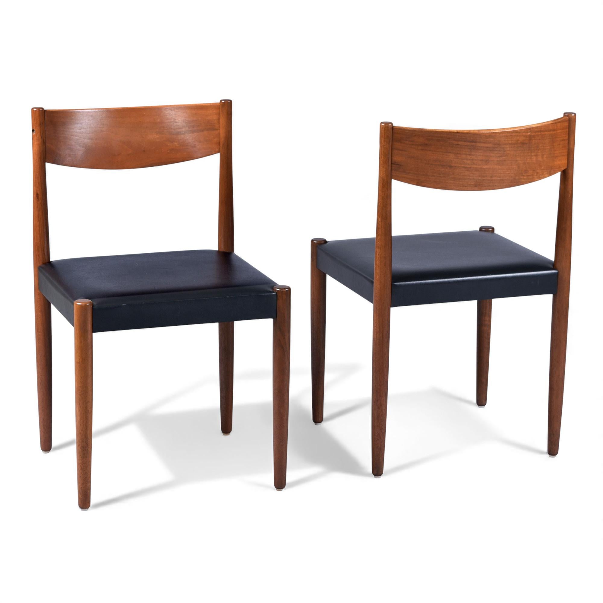 Set of Eight Frem Røjle Teak Dining Chairs, Model 217, Denmark, 1960s mediados del siglo XX en venta