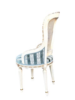 Satz von acht Louis-XVI-Esszimmer-Sesseln